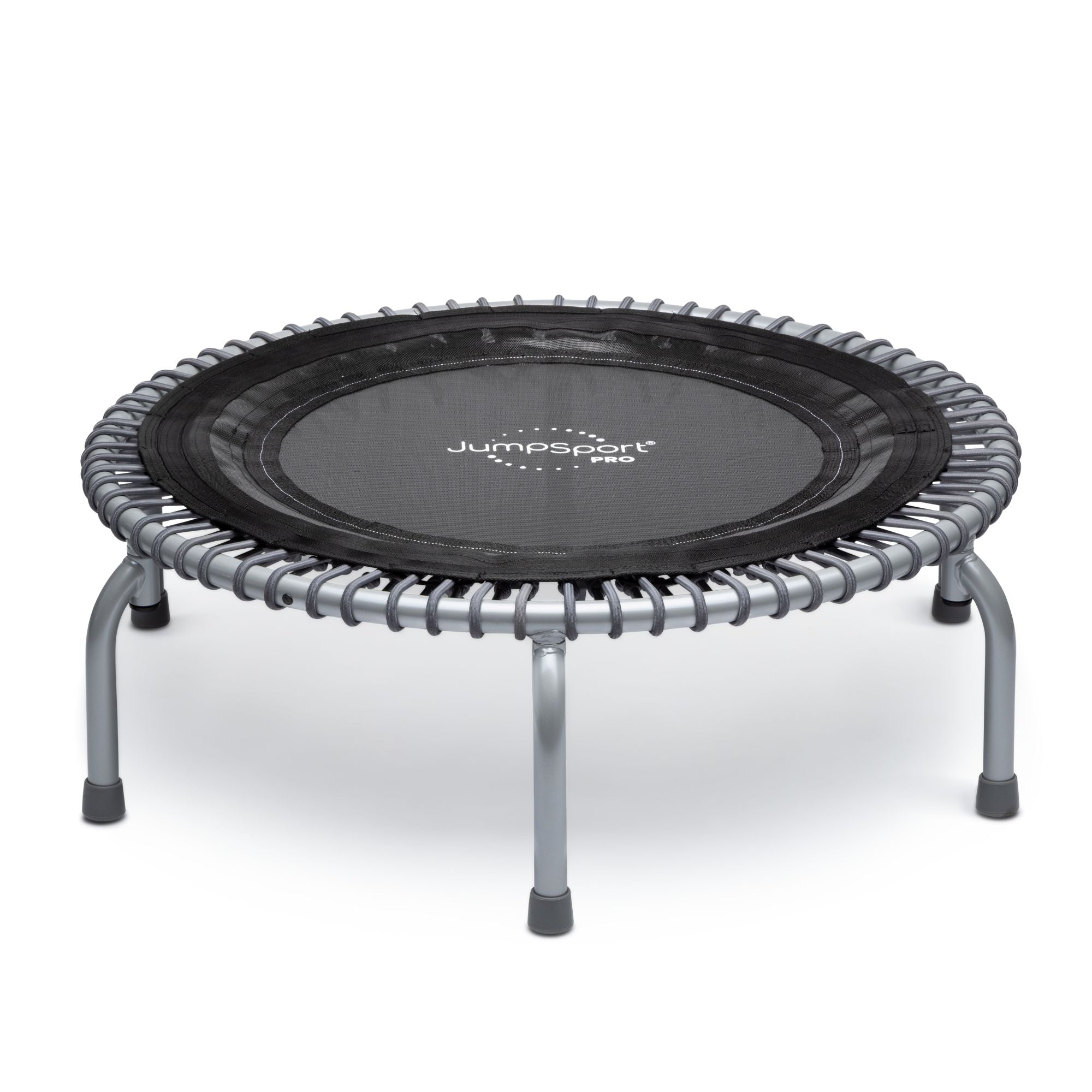 JumpSport 350 PRO Fitness Trampoline, Cardio Workout Equipment, 39", Graphite - Smart-nests