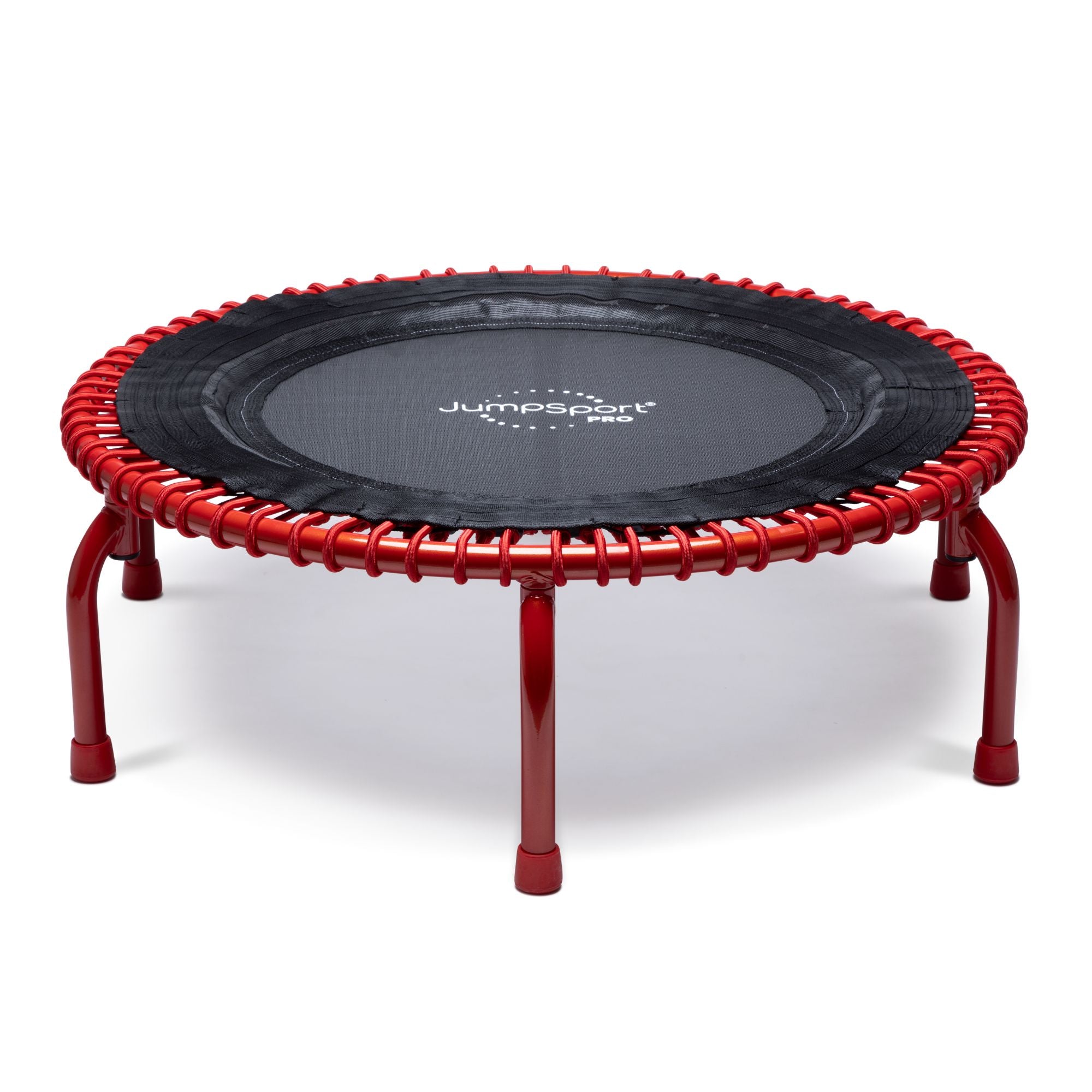JumpSport 350 PRO Fitness Trampoline, Cardio Workout Equipment, 39 Inch, Ignite - Smart-nests