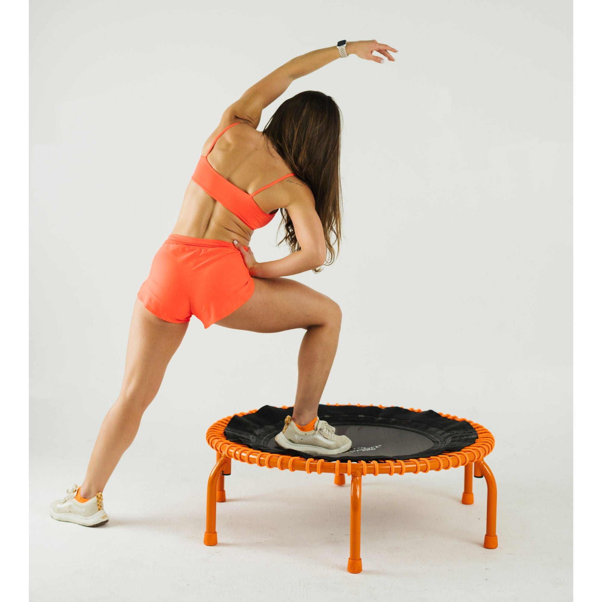 JumpSport 350 PRO Fitness Trampoline, Cardio Workout Equipment, 39 Inch, Energize - Smart-nests