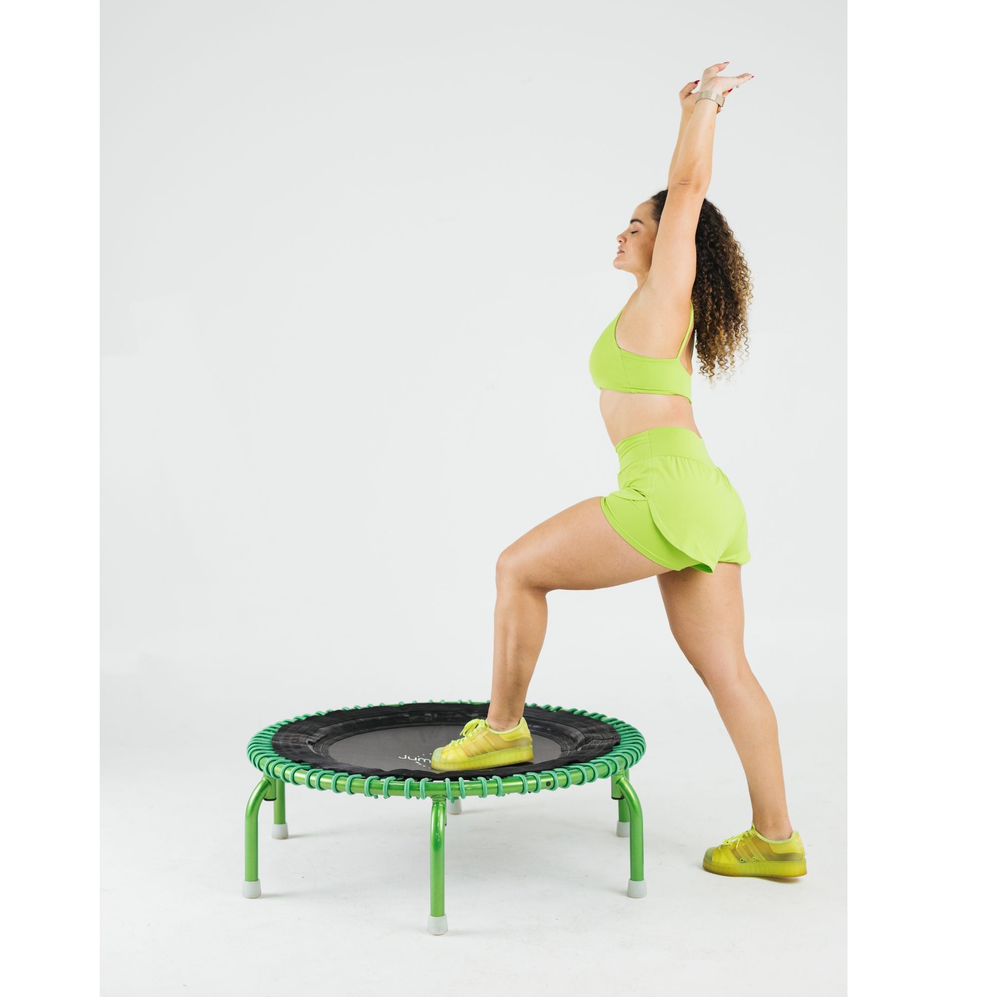 JumpSport 350 PRO Fitness Trampoline, Cardio Workout Equipment, 39 Inch, Thrive - Smart-nests