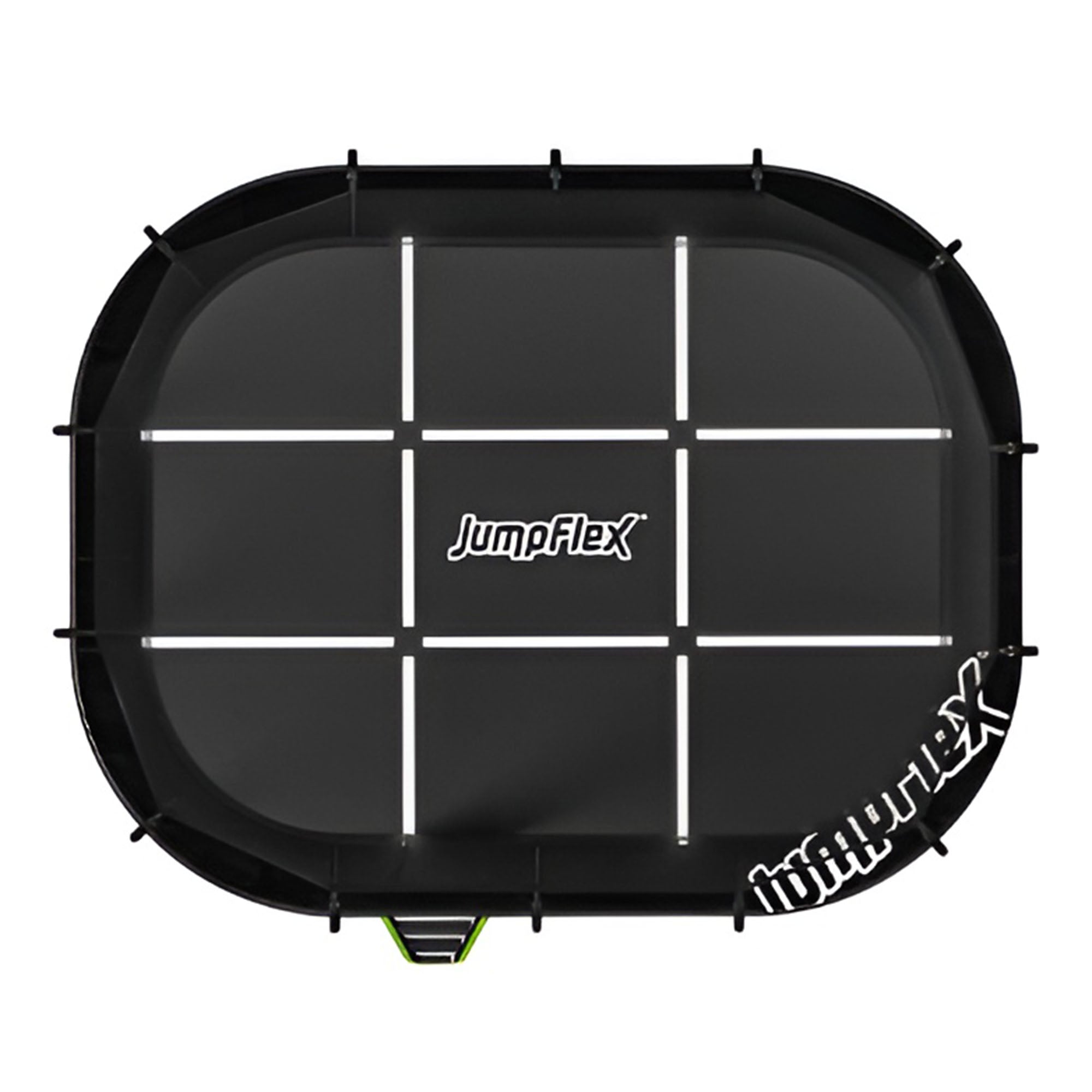JumpFlex MEGA 17' Trampoline, Large Outdoor Jumping Play Set with Net and Ladder - Smart-nests