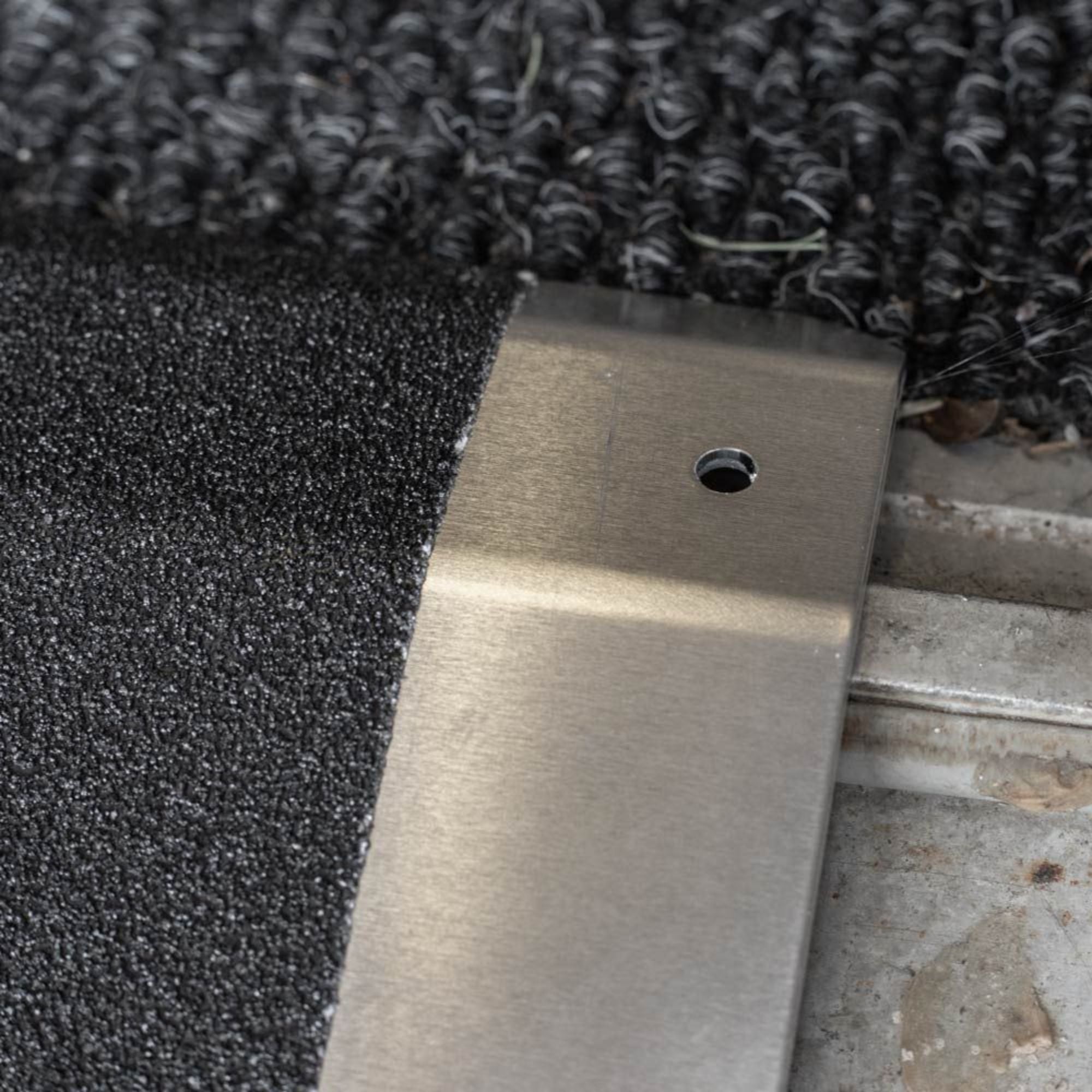 Titan Ramps 10 Inch Aluminum Threshold Ramp for Doorways, or Raised Landings