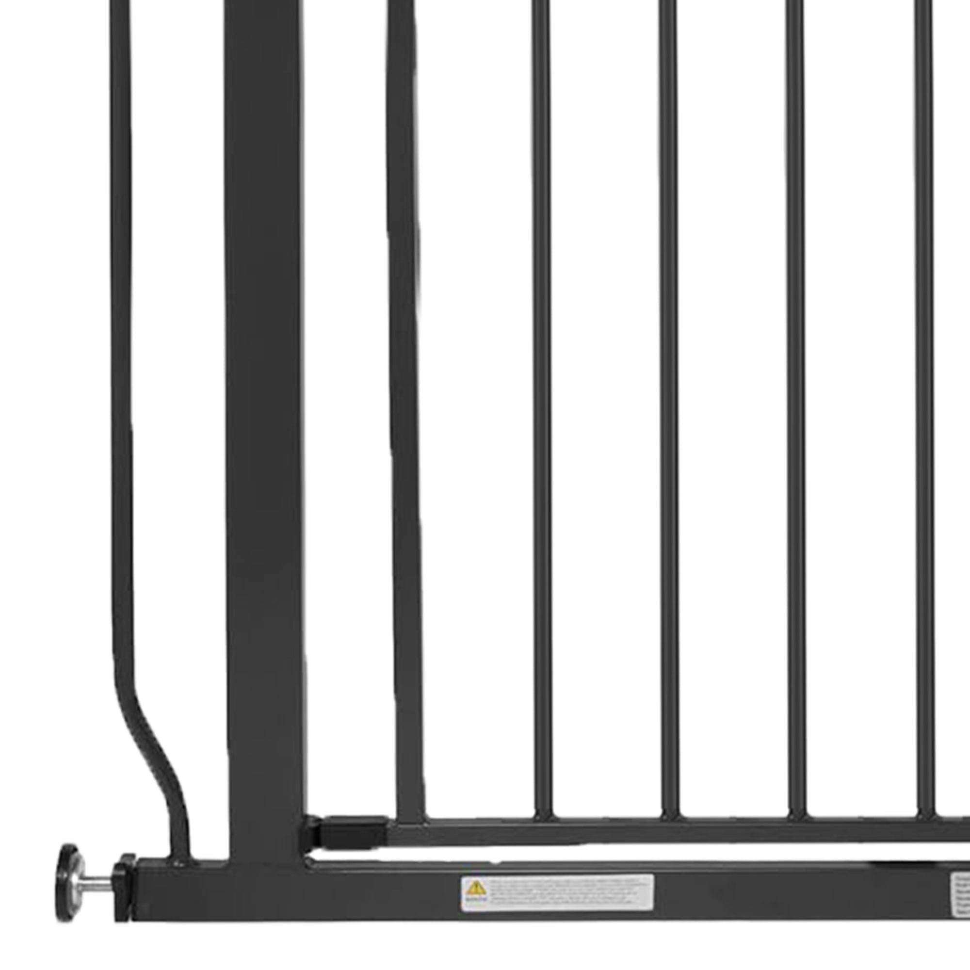 BalanceFrom Walk Thru Safety Gate, Fits 29.1-38.5" Openings, 36” Tall, Graphite - Smart-nests