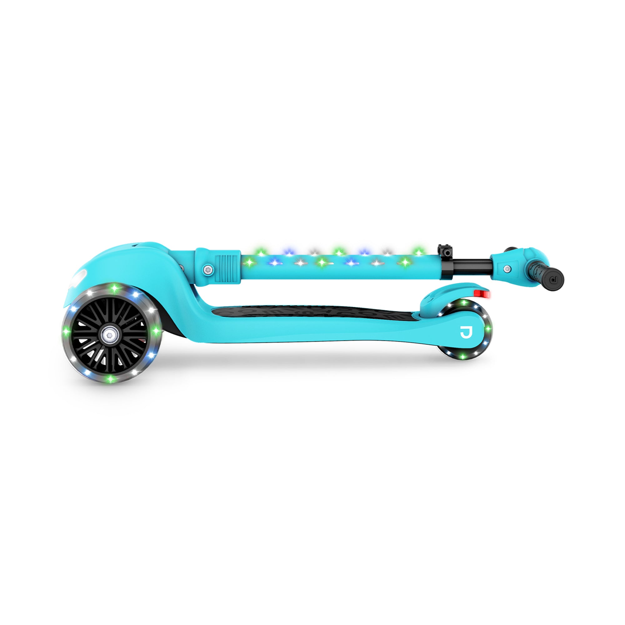 Jetson Jupiter Mini 3 Wheel Light-Up Kick Scooter, Adjustable Handlebar, Blue - Smart-nests