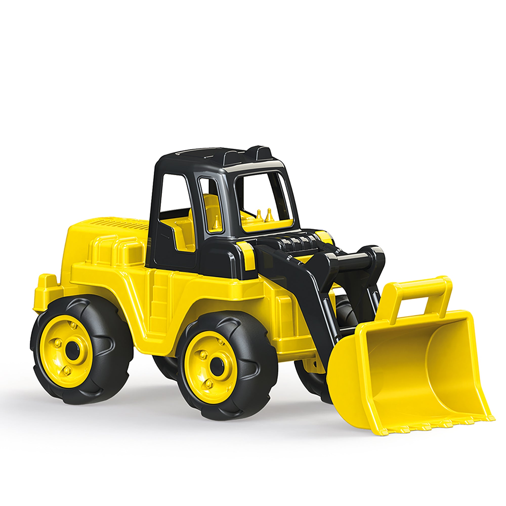 Dolu Excavator Super Loader Construction Toy Truck Vehicle, Kids Ages 3+, Yellow - Smart-nests