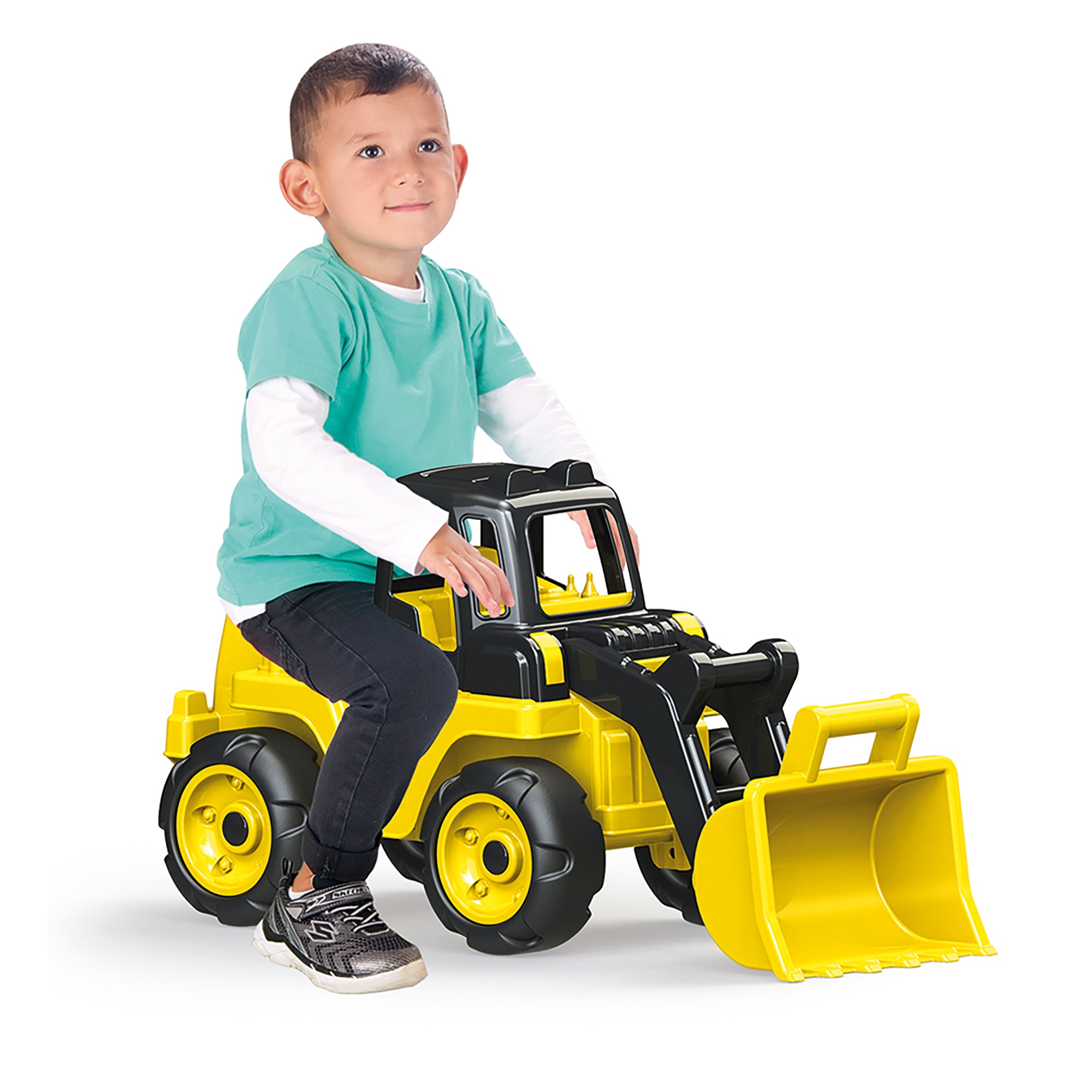 Dolu Excavator Super Loader Construction Toy Truck Vehicle, Kids Ages 3+, Yellow - Smart-nests