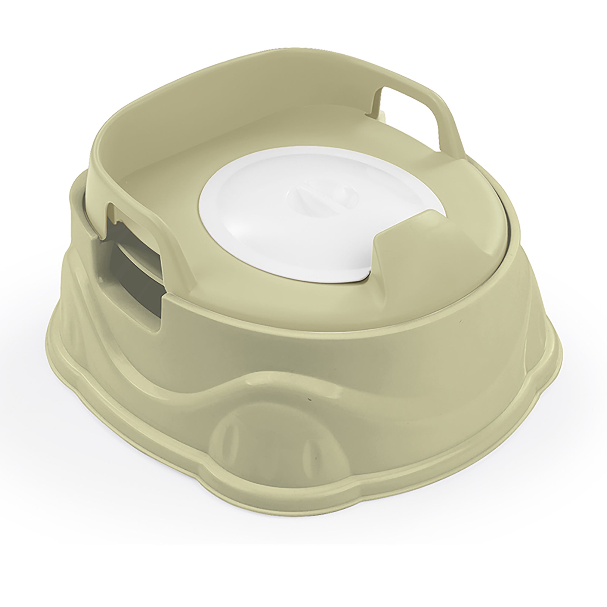Dolu Nuve 3-in-1 Potty, Toilet Adapter, and Step Stool, Ergonomic Design, Green - Smart-nests