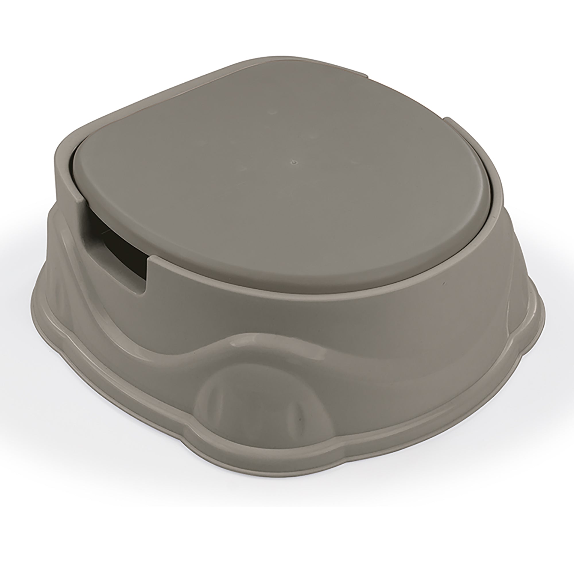 Dolu Nuve 3-in-1 Potty, Toilet Adapter, and Step Stool, Ergonomic Design, Grey - Smart-nests