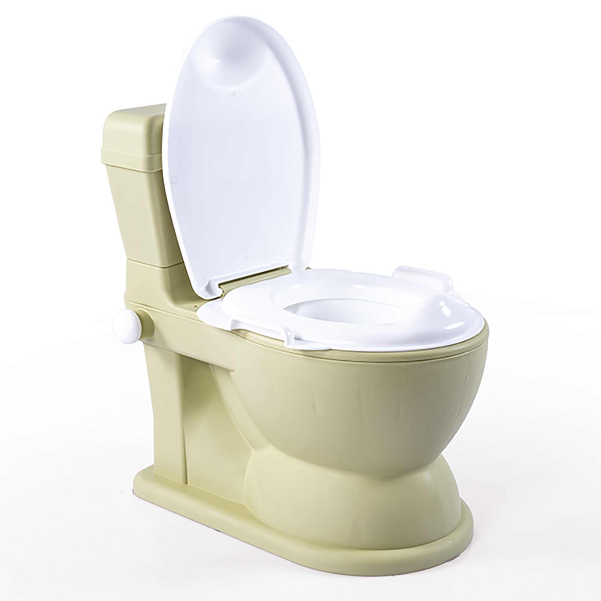 Dolu Nuve Educational XL Potty, Flip-Top Lid for Children 18 Months & Up, Green - Smart-nests
