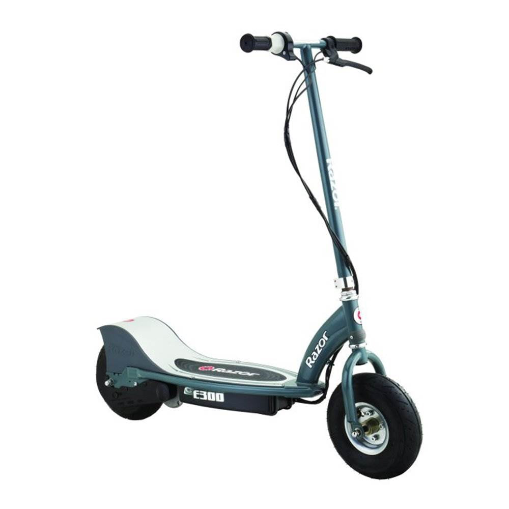 Razor E300 Ride-On 24V High-Torque Motorized Electric Powered Scooter, Gray - Smart-nests