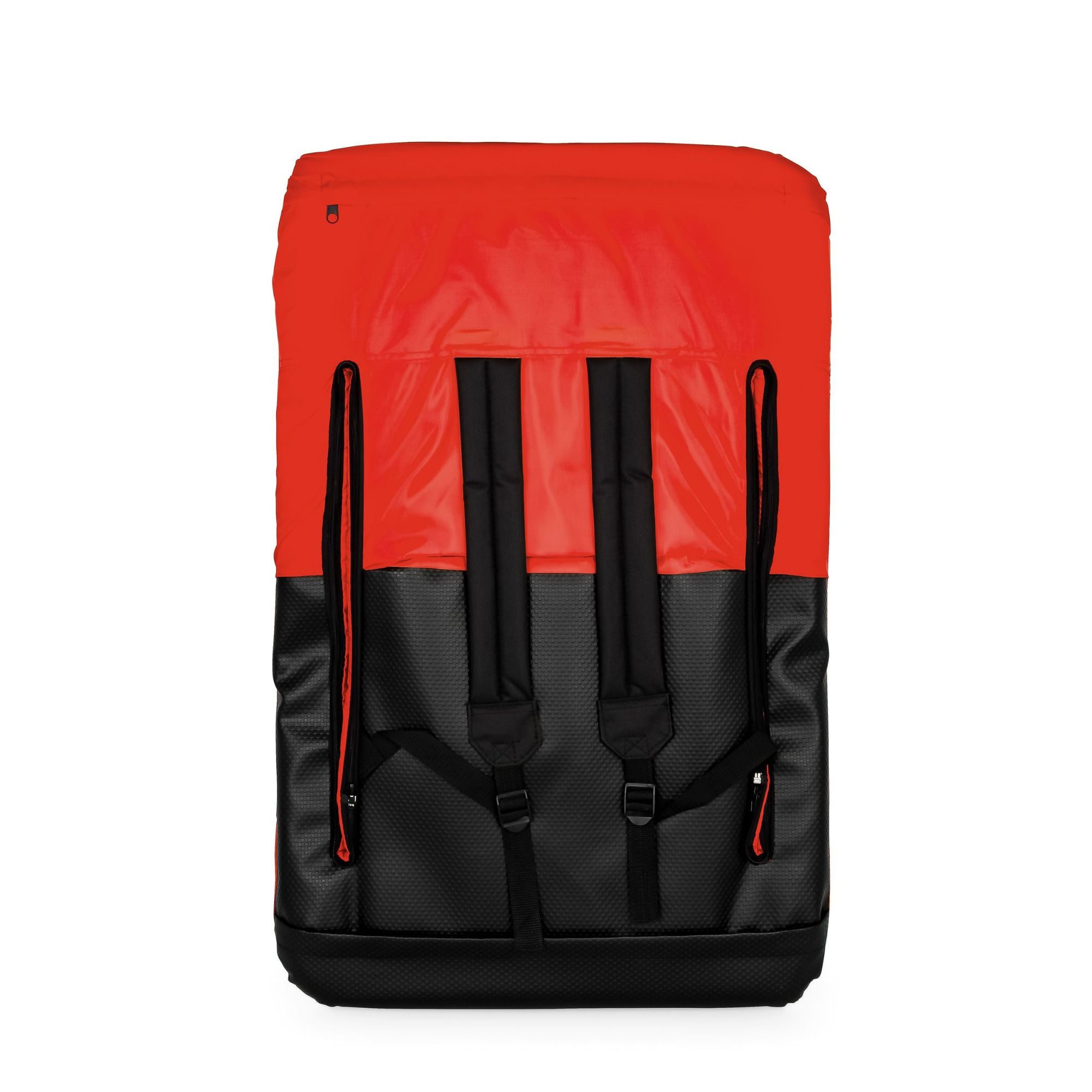 Camco Portable Stadium Seat Foldable Padded Cushion, Back Support, Armrests, Red - Smart-nests