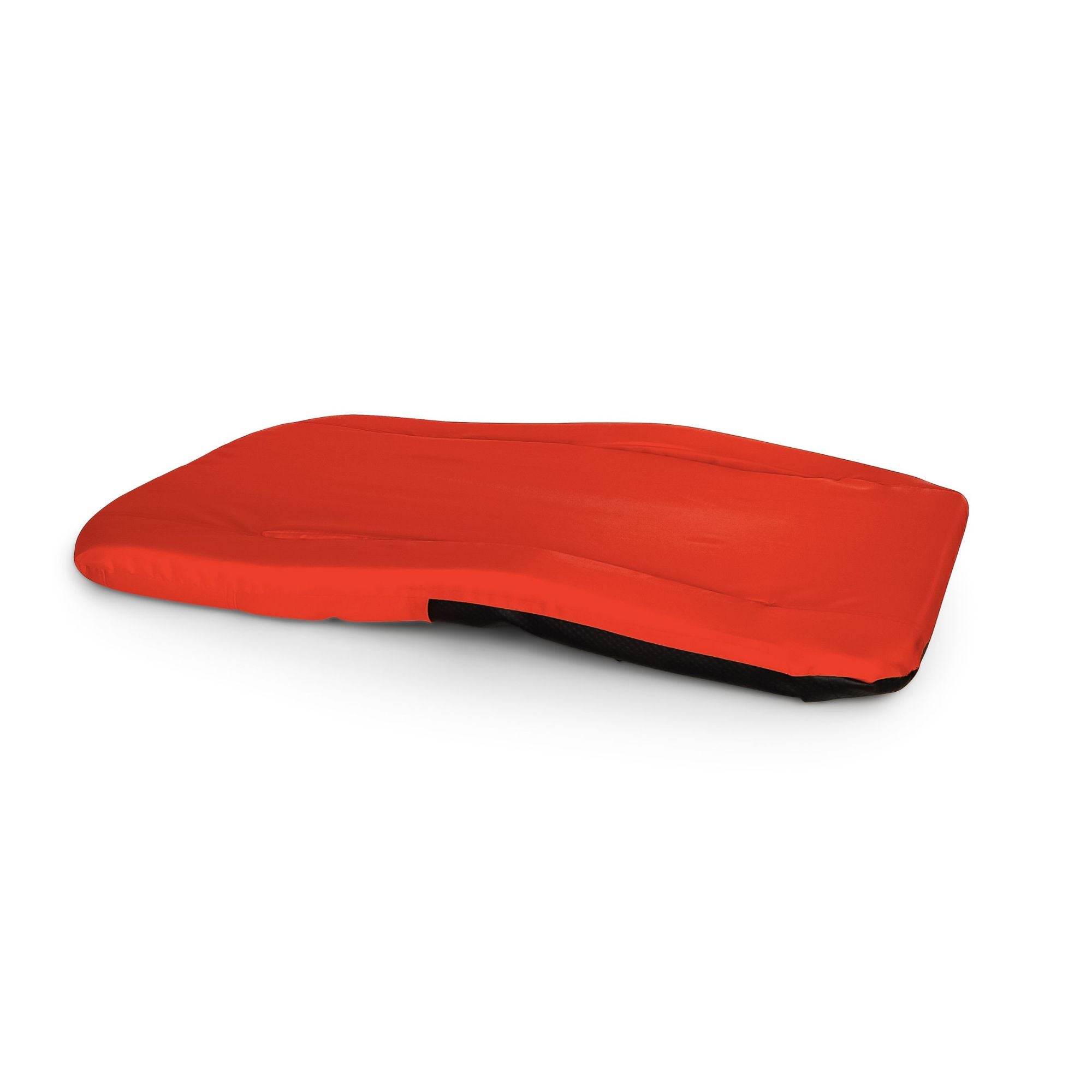 Camco Portable Stadium Seat Foldable Padded Cushion, Back Support, Armrests, Red - Smart-nests