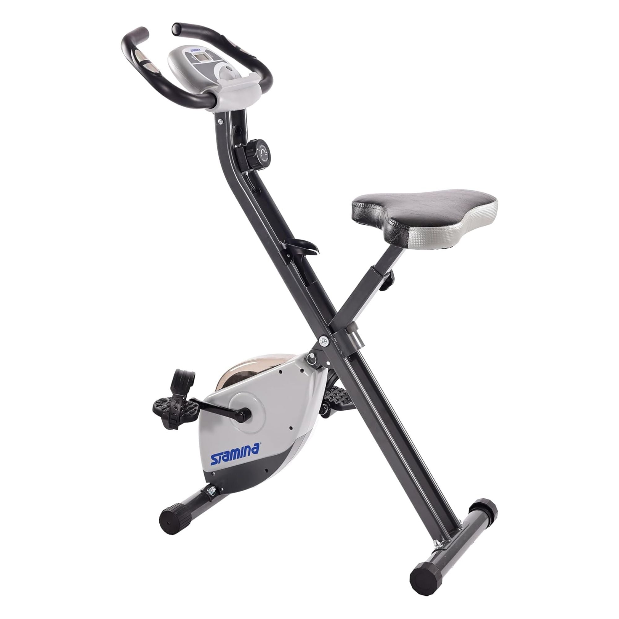 Stamina Products Foldable Exercise Bike with Smart Workout App for Home Fitness - Smart-nests