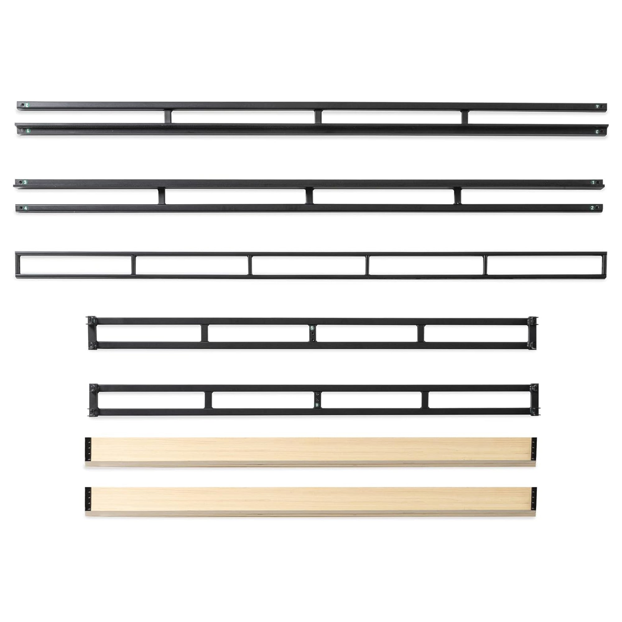 Best Price Mattress 4-Inch Metal Box Spring with Sturdy Steel Frame, Twin, Blue - Smart-nests