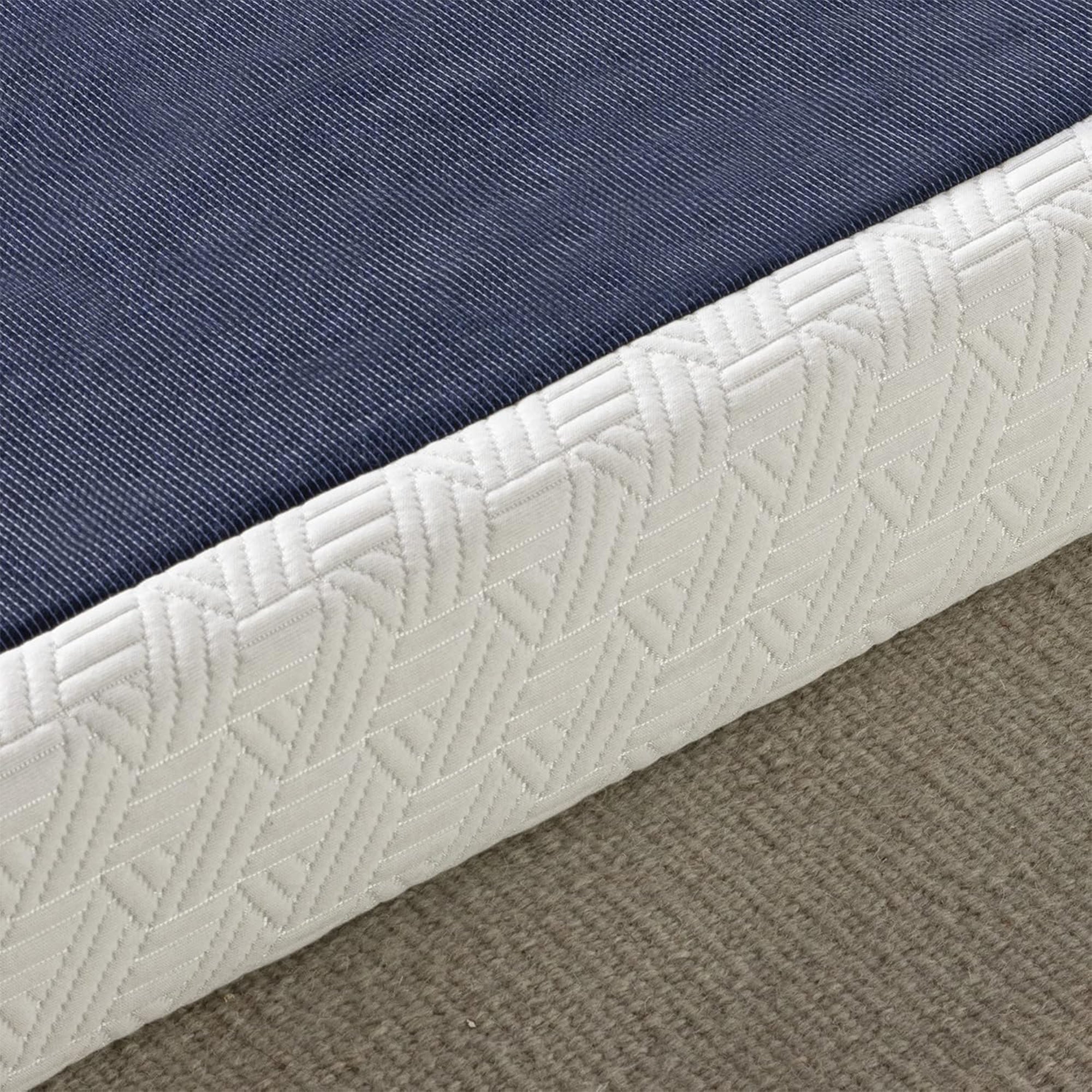 Best Price Mattress 4-Inch Metal Box Spring with Sturdy Steel Frame, Twin, Blue - Smart-nests