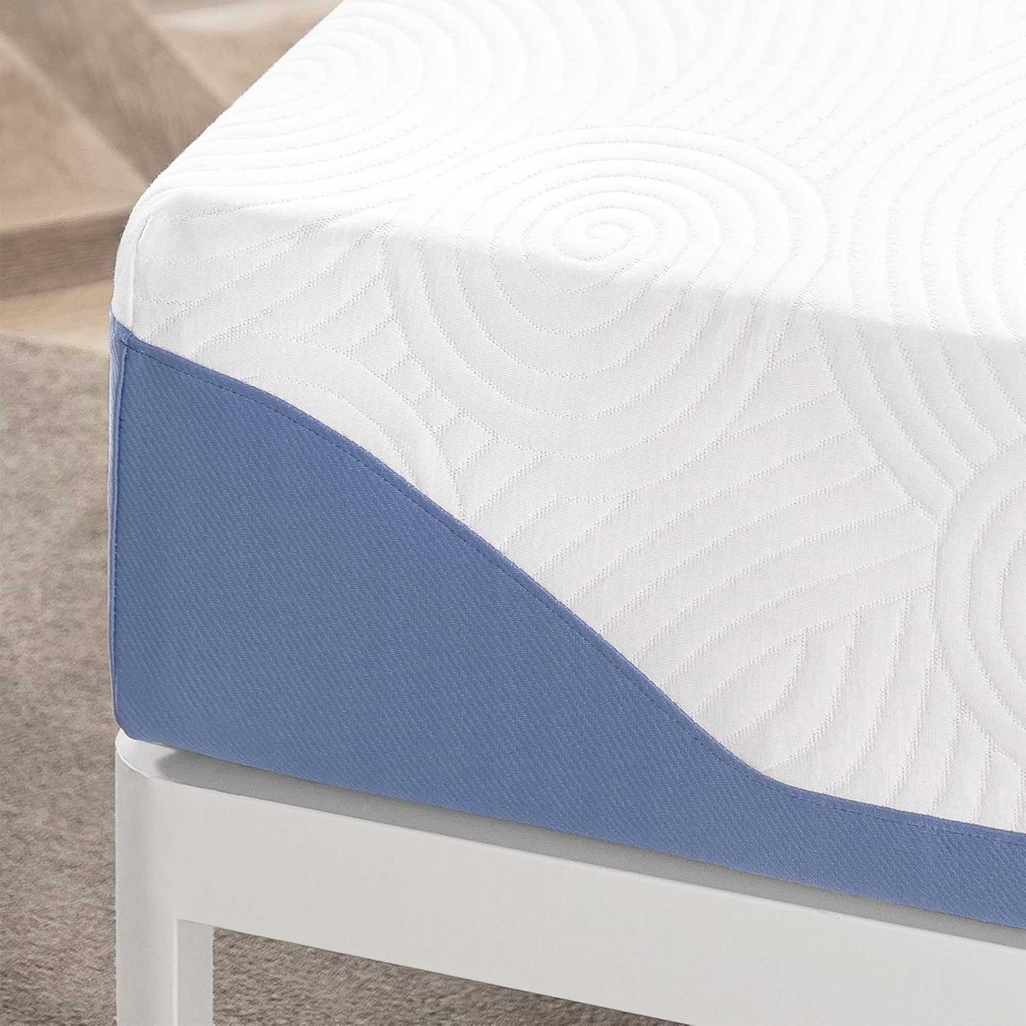 Mellow 10-Inch Cooling Gel-Infused Memory Foam Bed Mattress, Medium-Firm, Queen - Smart-nests
