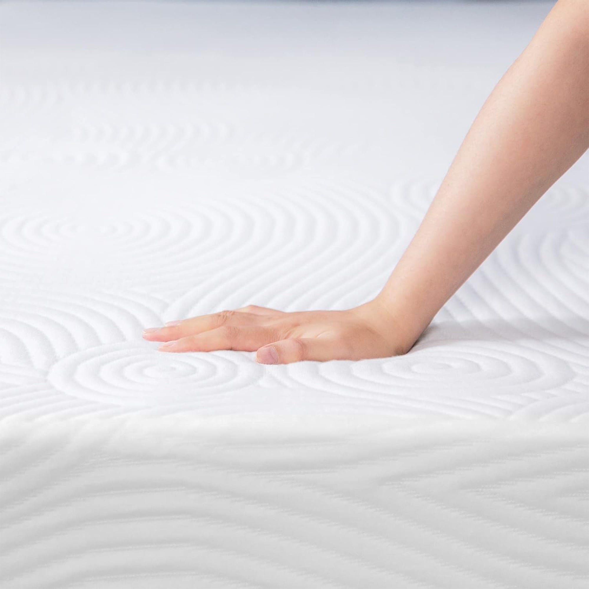 Mellow 10-Inch Cooling Gel-Infused Memory Foam Bed Mattress, Medium-Firm, Queen - Smart-nests