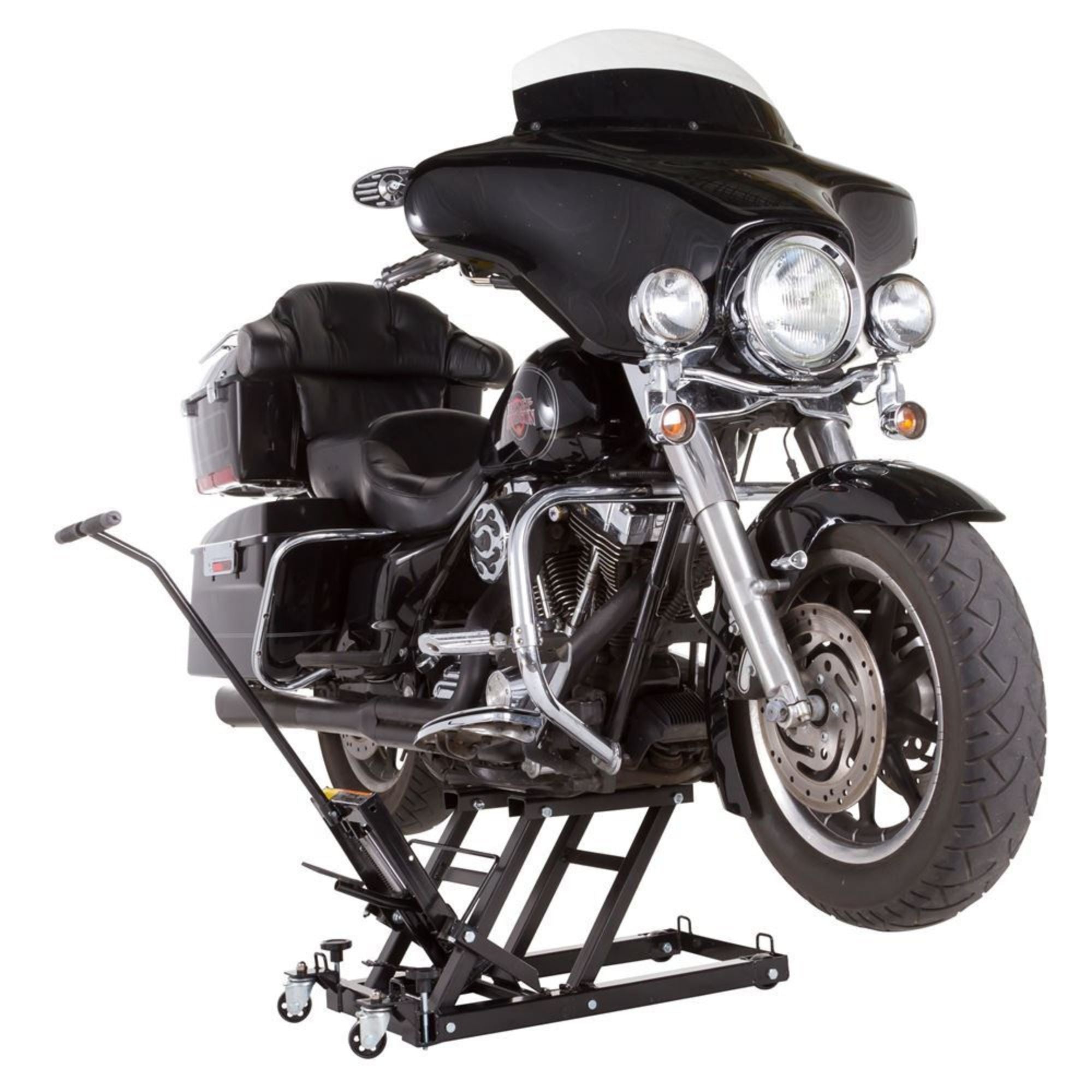 Black Widow Motorcycle and ATV Hydraulic Lift Jack Stand up to 1500 Pound, Black - Smart-nests