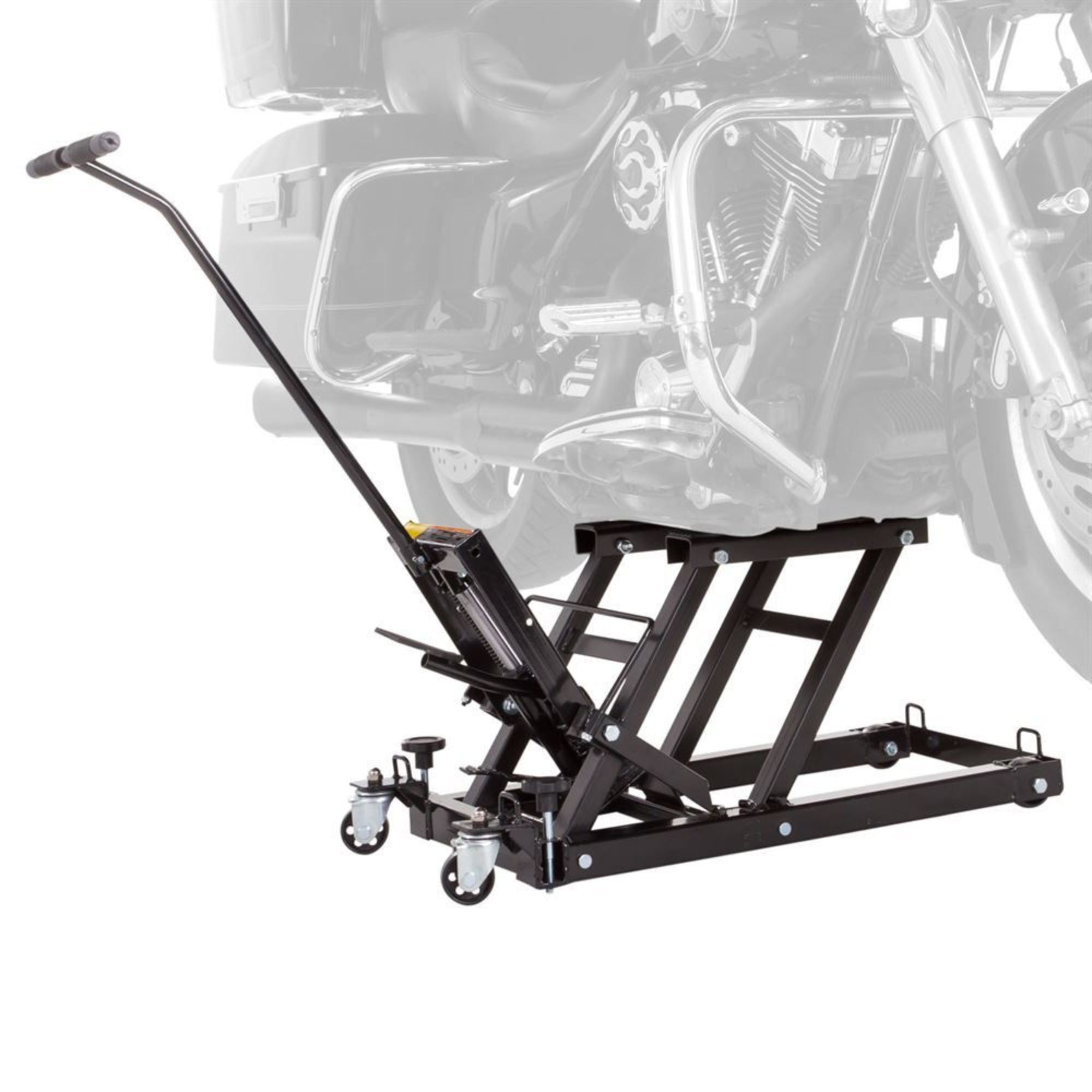 Black Widow Motorcycle and ATV Hydraulic Lift Jack Stand up to 1500 Pound, Black - Smart-nests
