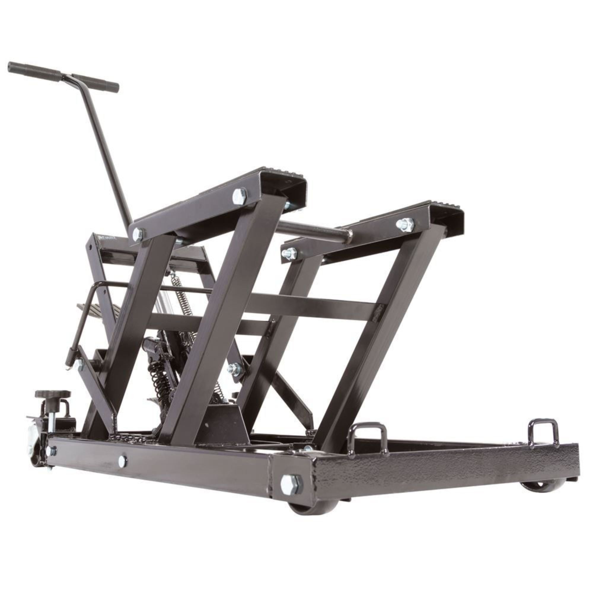 Black Widow Motorcycle and ATV Hydraulic Lift Jack Stand up to 1500 Pound, Black - Smart-nests