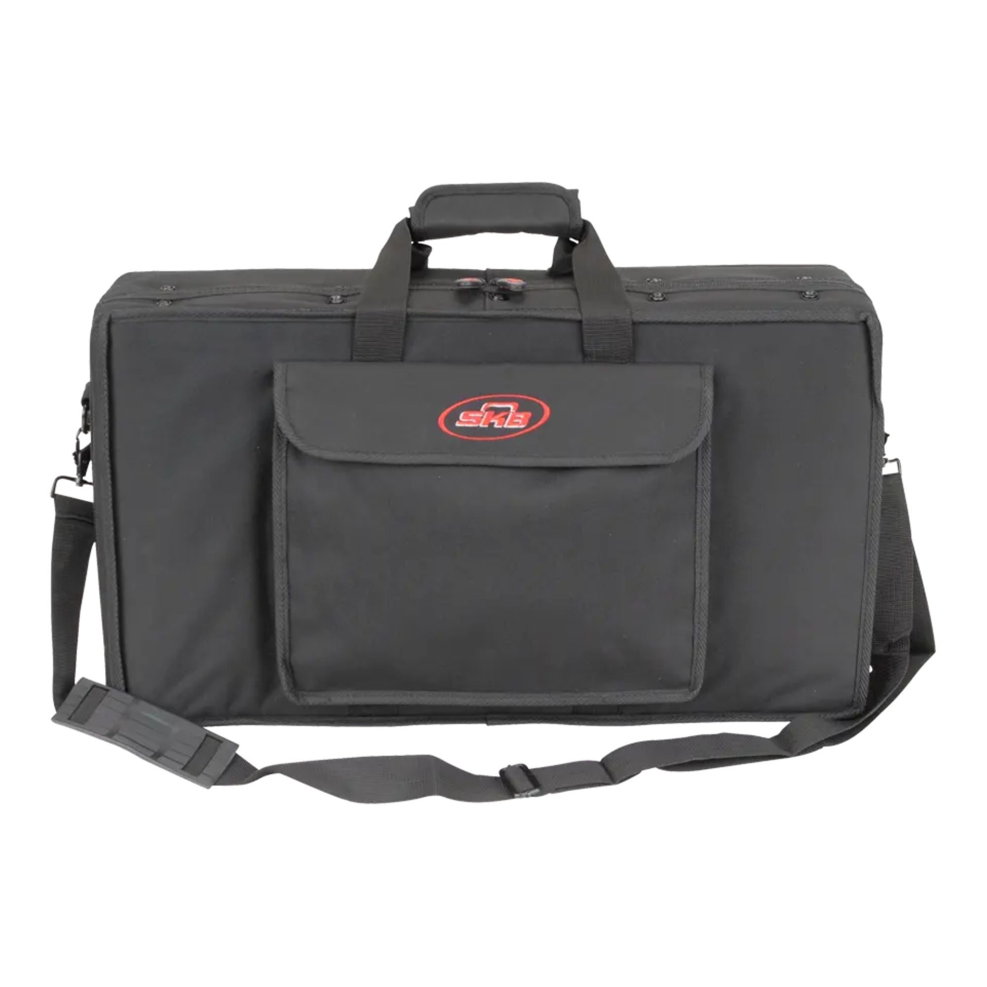 SKB 21”x 11” DJ Foot Controller Small MIDI Keyboard Soft Case Padded Bag, Black - Smart-nests