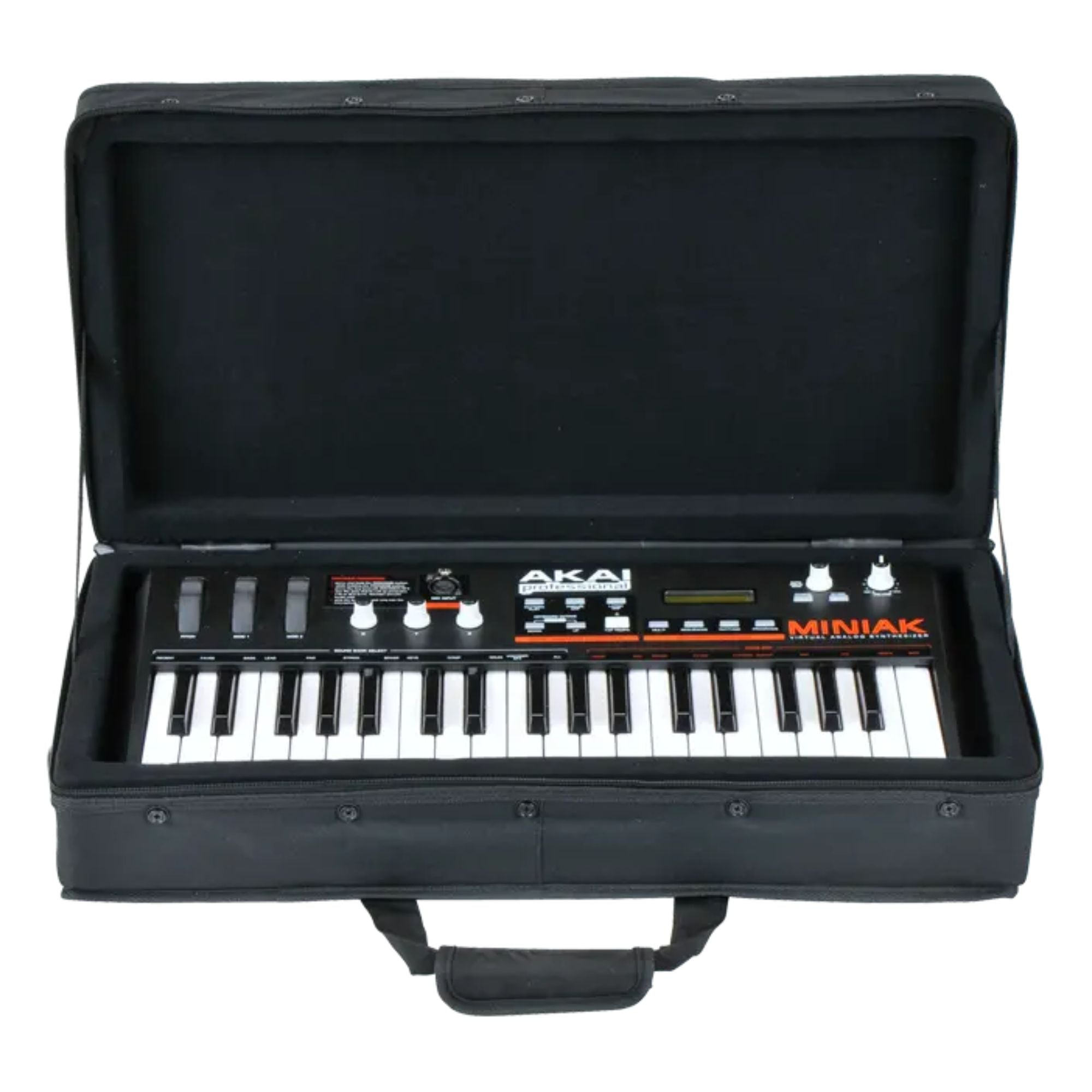 SKB 23”x11” DJ Controller & Small MIDI Keyboard Soft Case Padded Bag, Black - Smart-nests