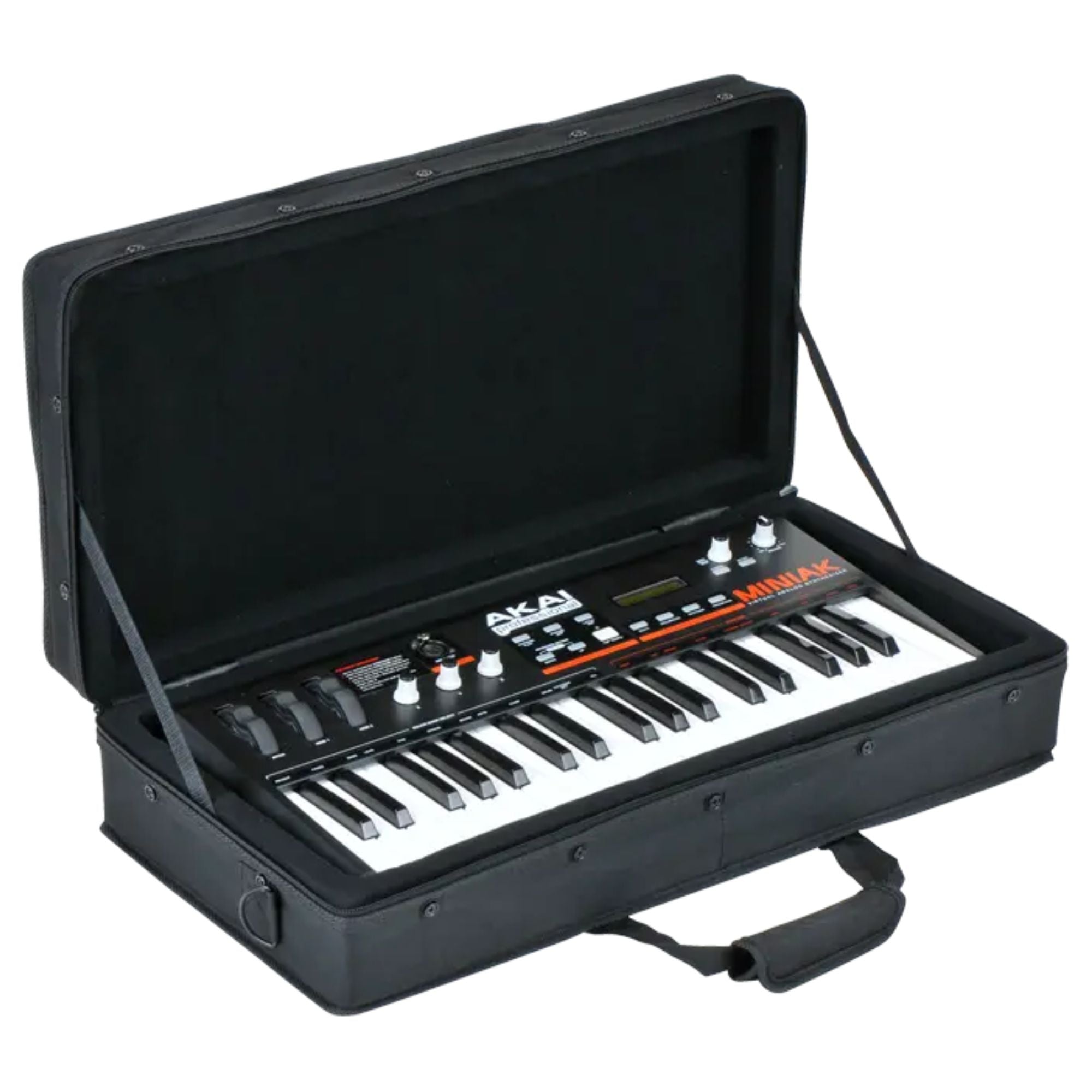 SKB 23”x11” DJ Controller & Small MIDI Keyboard Soft Case Padded Bag, Black - Smart-nests