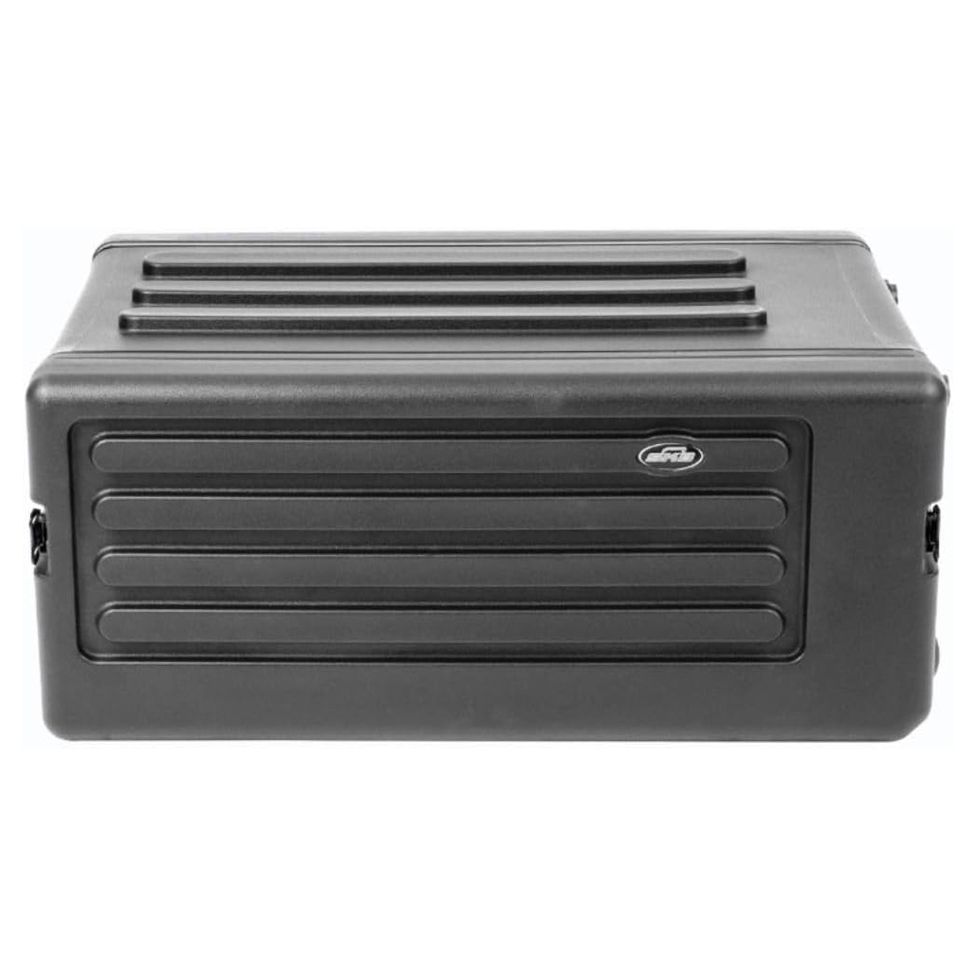 SKB 4U rSeries Shallow Rolling Rack with Integrated Back Wheels and Pull Handle - Smart-nests