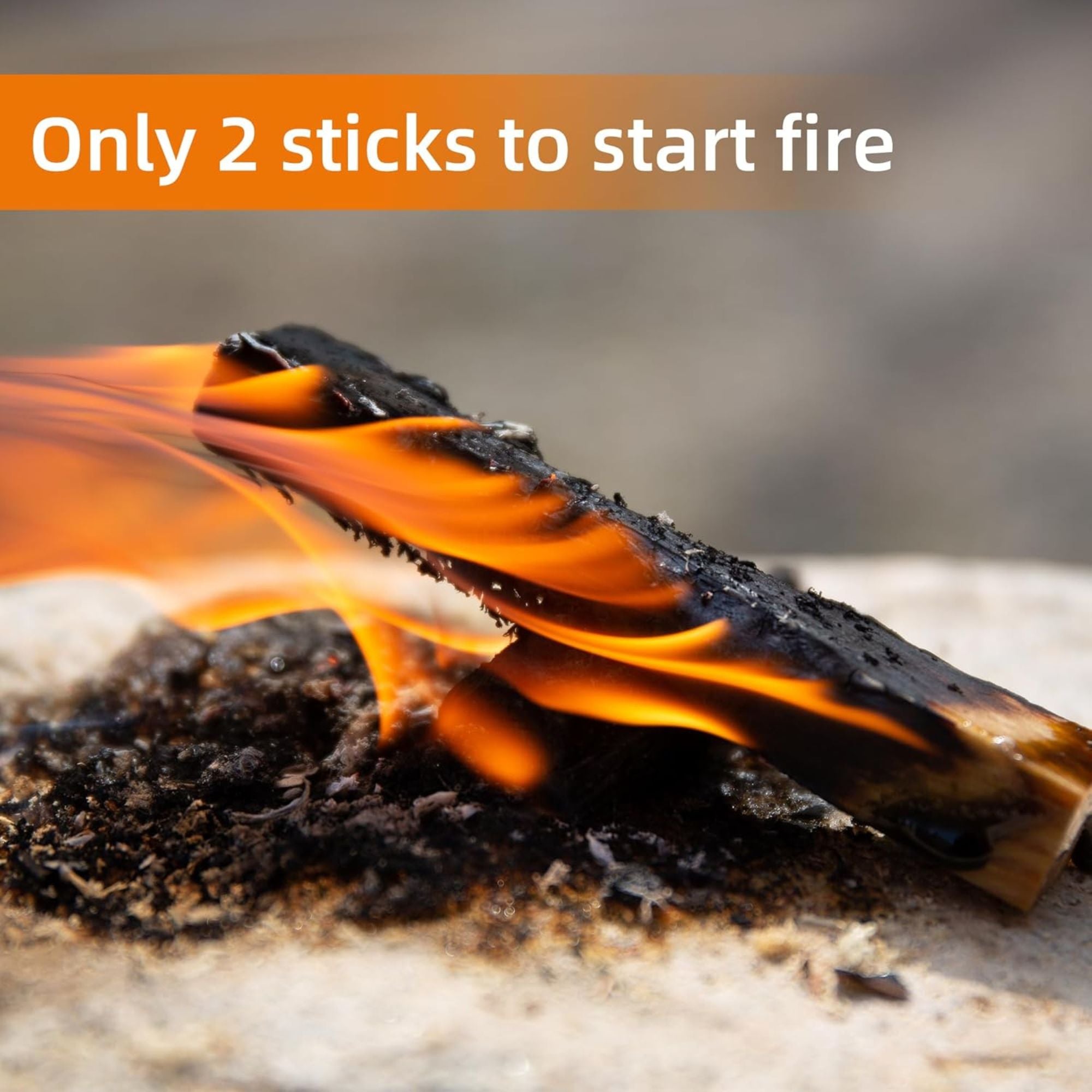 Sun Joe 40 Lb Fatwood Fire Starter Sticks for Fireplace, Wood Stove & Grill Use