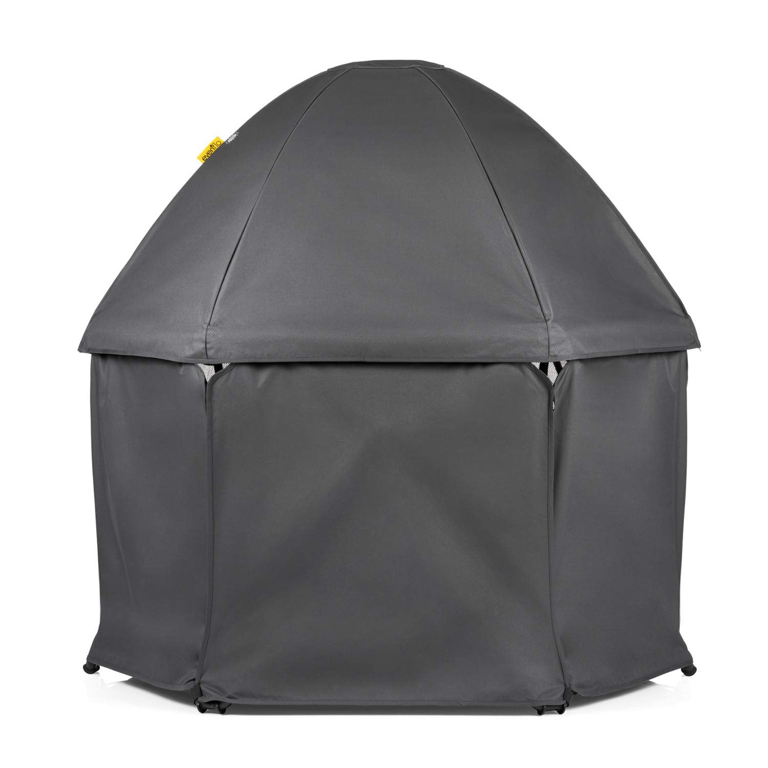 Evenflo Play Away Portable Indoor and Outdoor Lightweight Playard Deluxe, Black - Smart-nests