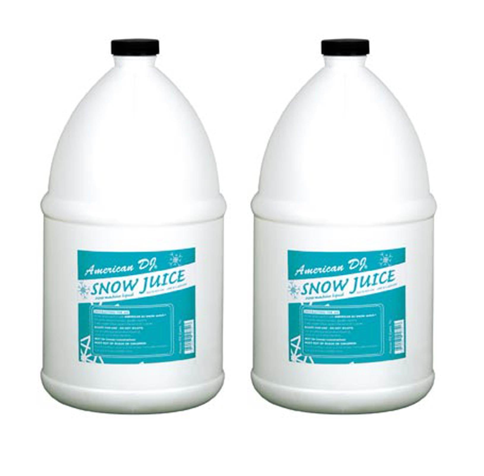 (2) Gallons AMERICAN DJ Snow Gal Juice Dense Bubbles for VF Flurry Snow Machines - Smart-nests