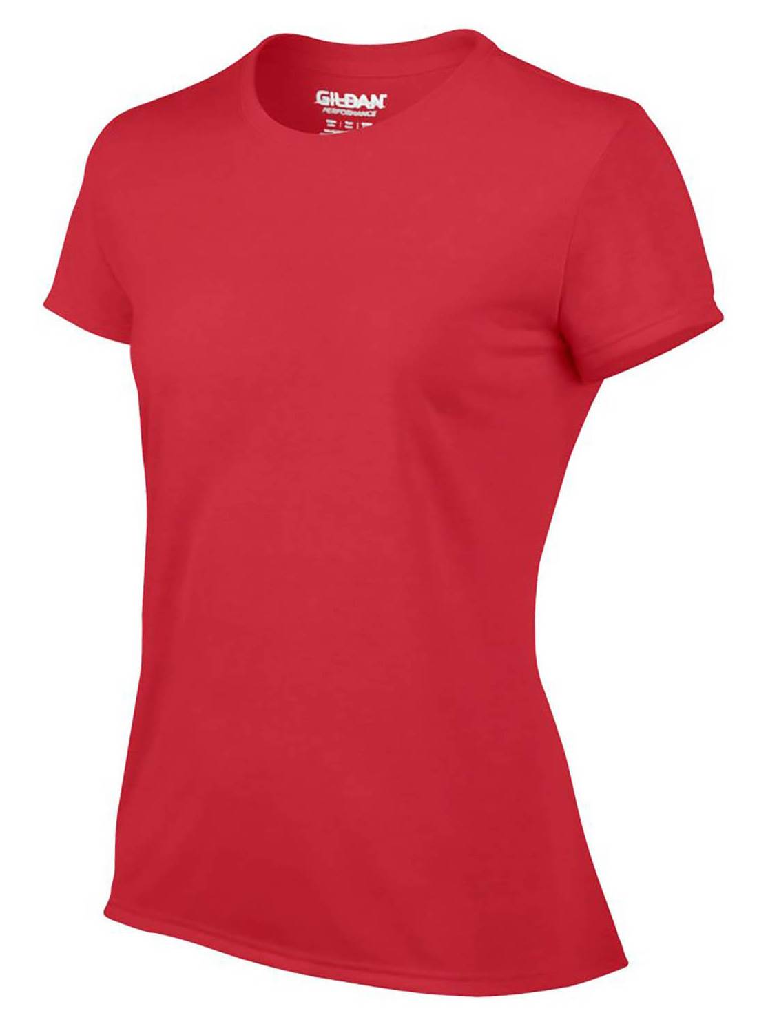 Gildan Missy Fit Womens X-Small Adult Performance Short Sleeve T-Shirt, Red - Smart-nests