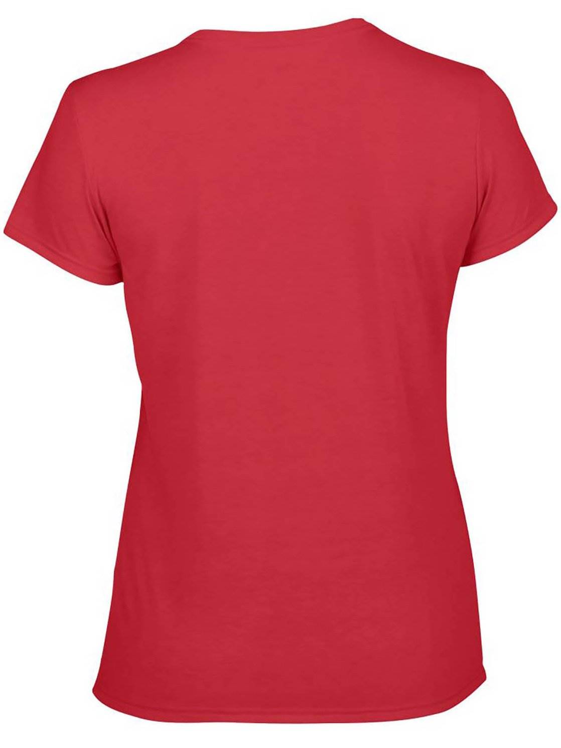 Gildan Missy Fit Womens X-Small Adult Performance Short Sleeve T-Shirt, Red - Smart-nests