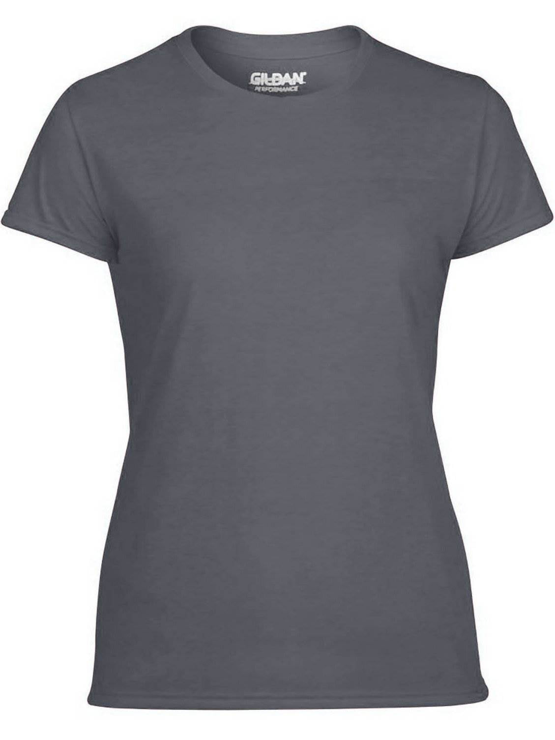 Gildan Missy Fit Womens X-Small Adult Performance Short Sleeve T-Shirt, Charcoal - Smart-nests