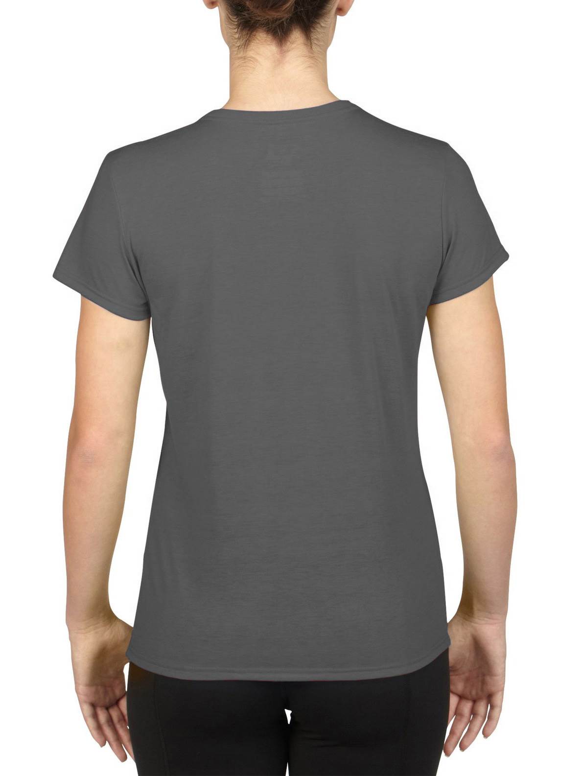 Gildan Missy Fit Womens X-Small Adult Performance Short Sleeve T-Shirt, Charcoal - Smart-nests