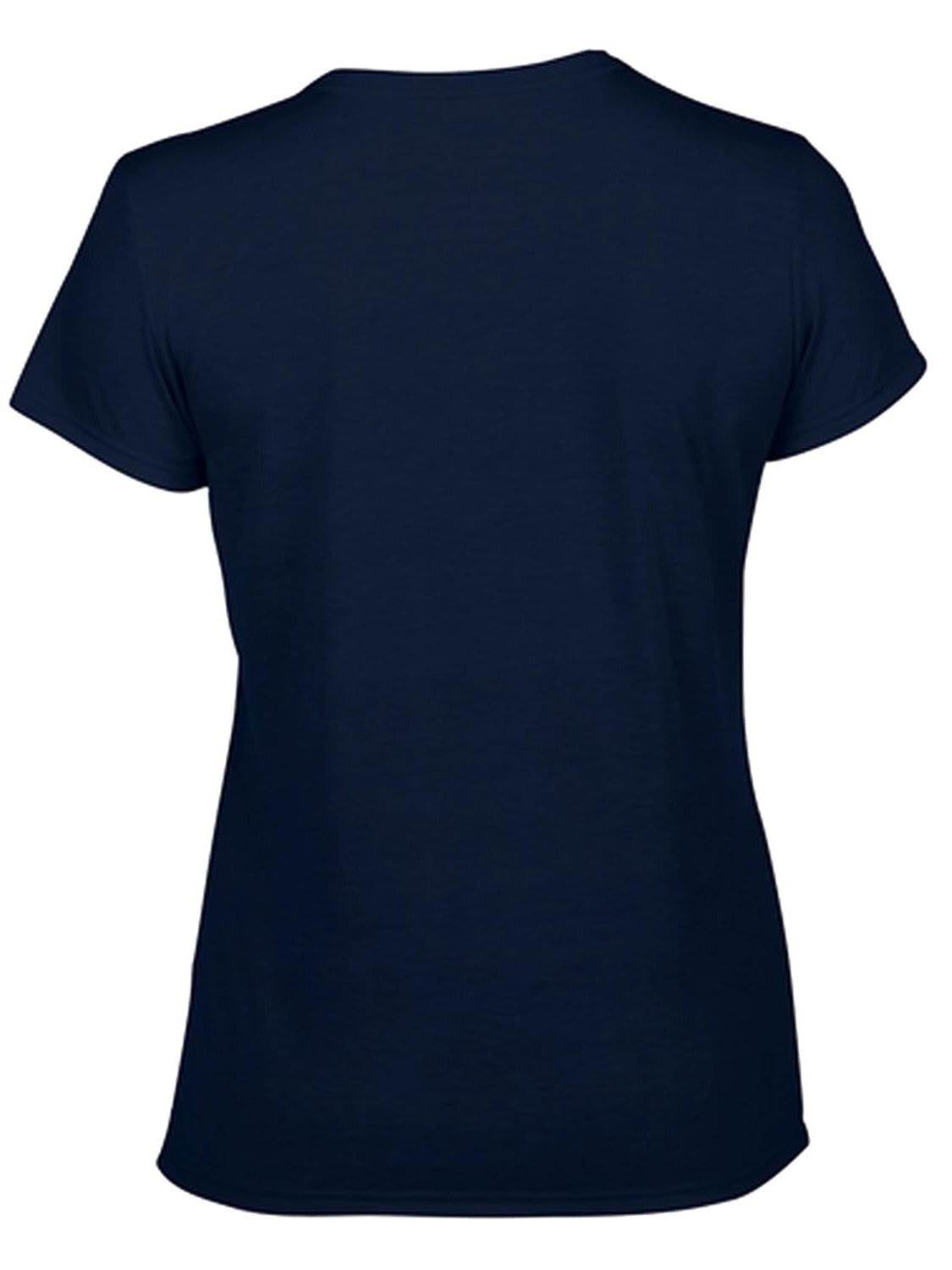 Gildan Missy Fit Women's Small Adult Performance Short Sleeve T-Shirt, Navy - Smart-nests