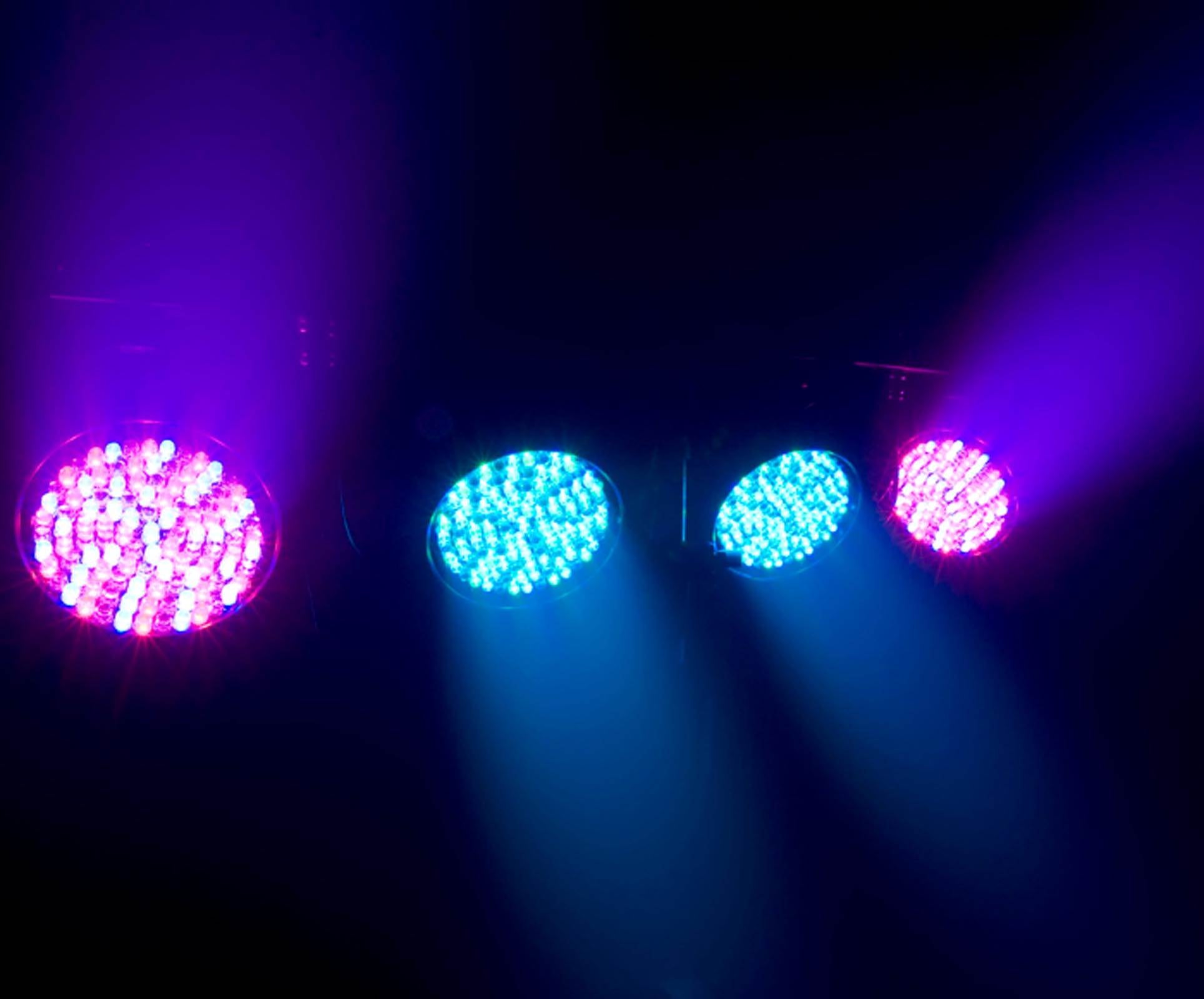 CHAUVET 4BAR 4 BAR DMX LED Stage Wash Light System w/ Tripod, Case & Footswitch - Smart-nests