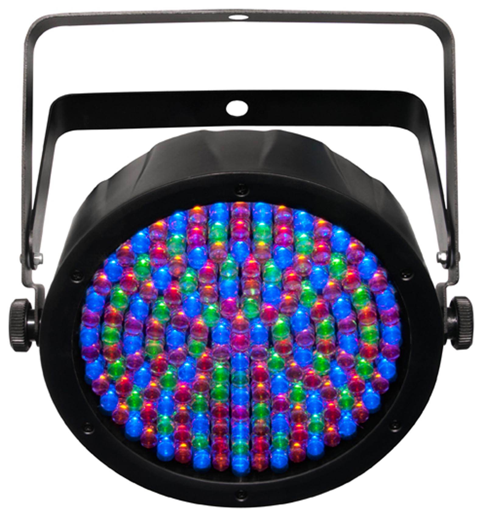 (2) Chauvet DJ SlimPar 64 RGBA LED DMX Compact Slim Par Can Stage Light Effects - Smart-nests