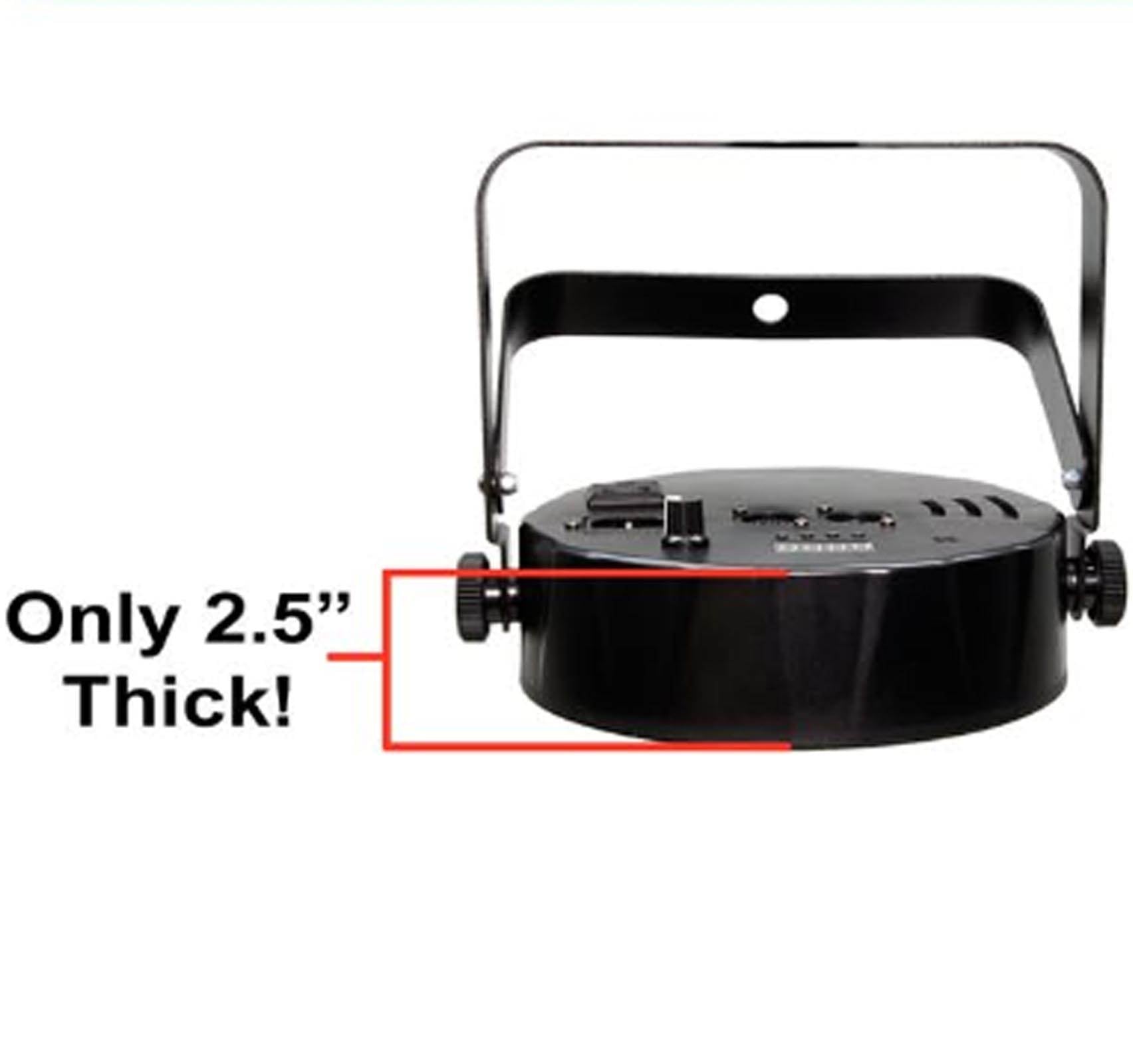 (2) Chauvet DJ SlimPar 64 RGBA LED DMX Compact Slim Par Can Stage Light Effects - Smart-nests