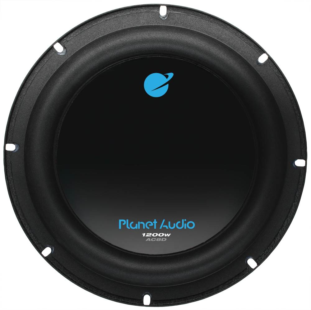 Planet Audio AC8D 8 Inch 1200 Watts 4 Ohm Dual Voice Coil Car Audio Subwoofer - Smart-nests