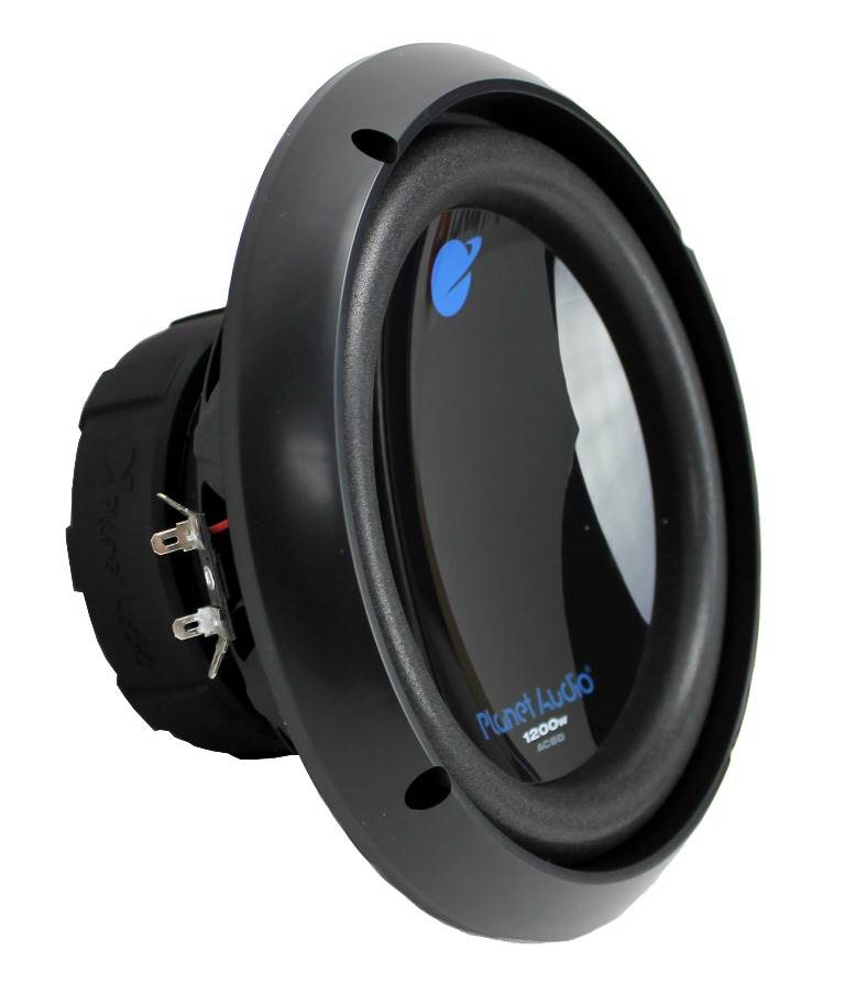 Planet Audio AC8D 8 Inch 1200 Watts 4 Ohm Dual Voice Coil Car Audio Subwoofer - Smart-nests
