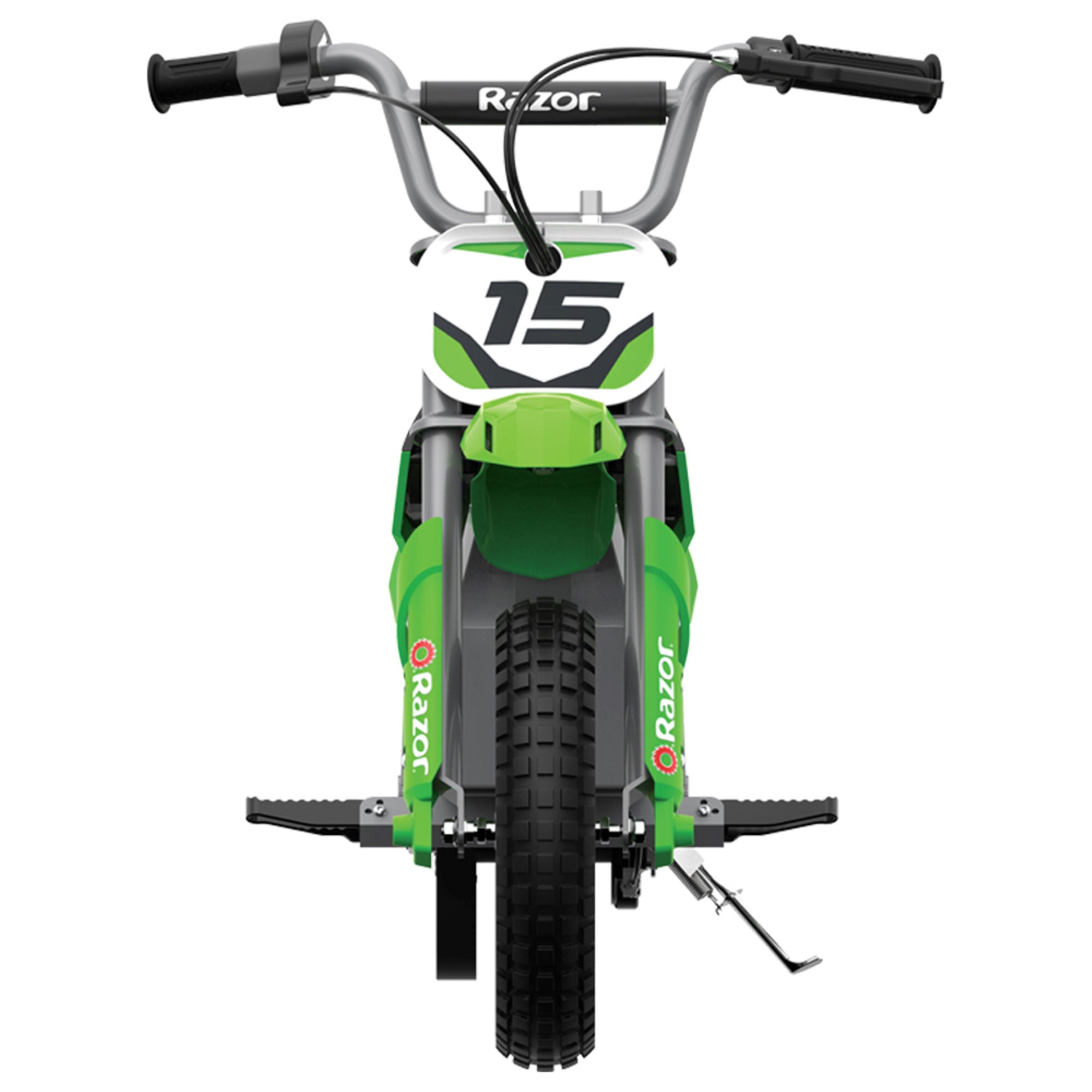Razor MX400 Dirt Rocket 24V Electric Toy Motocross Motorcycle Dirt Bike, Green - Smart-nests