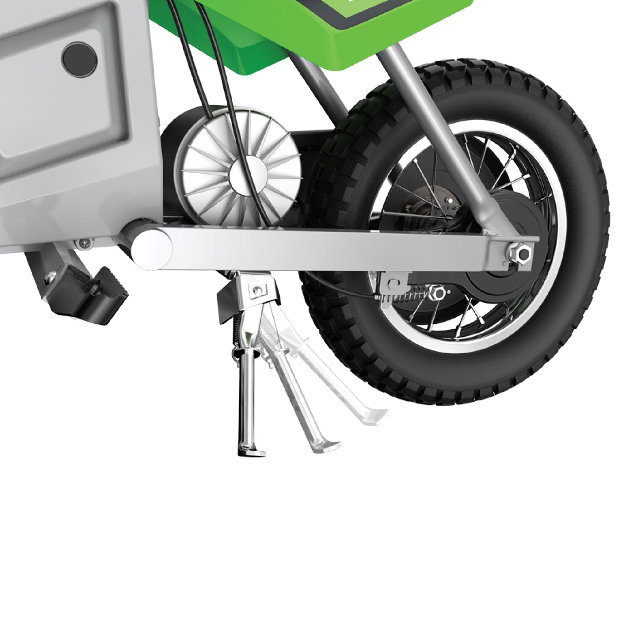 Razor MX400 Dirt Rocket 24V Electric Toy Motocross Motorcycle Dirt Bike, Green - Smart-nests