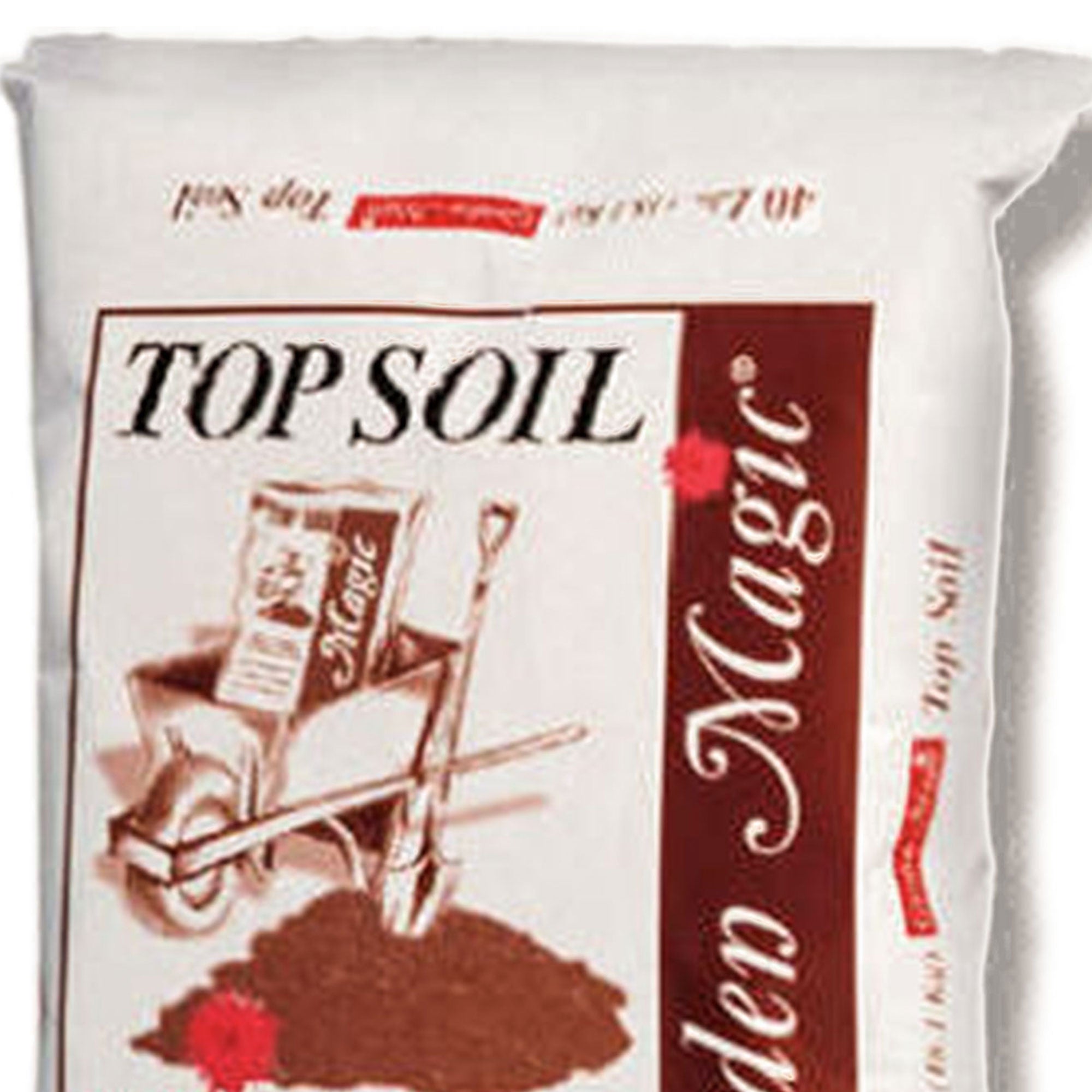 Michigan Peat Garden Magic Organic Planting Potting Top Soil Blend, 40 Pound Bag - Smart-nests