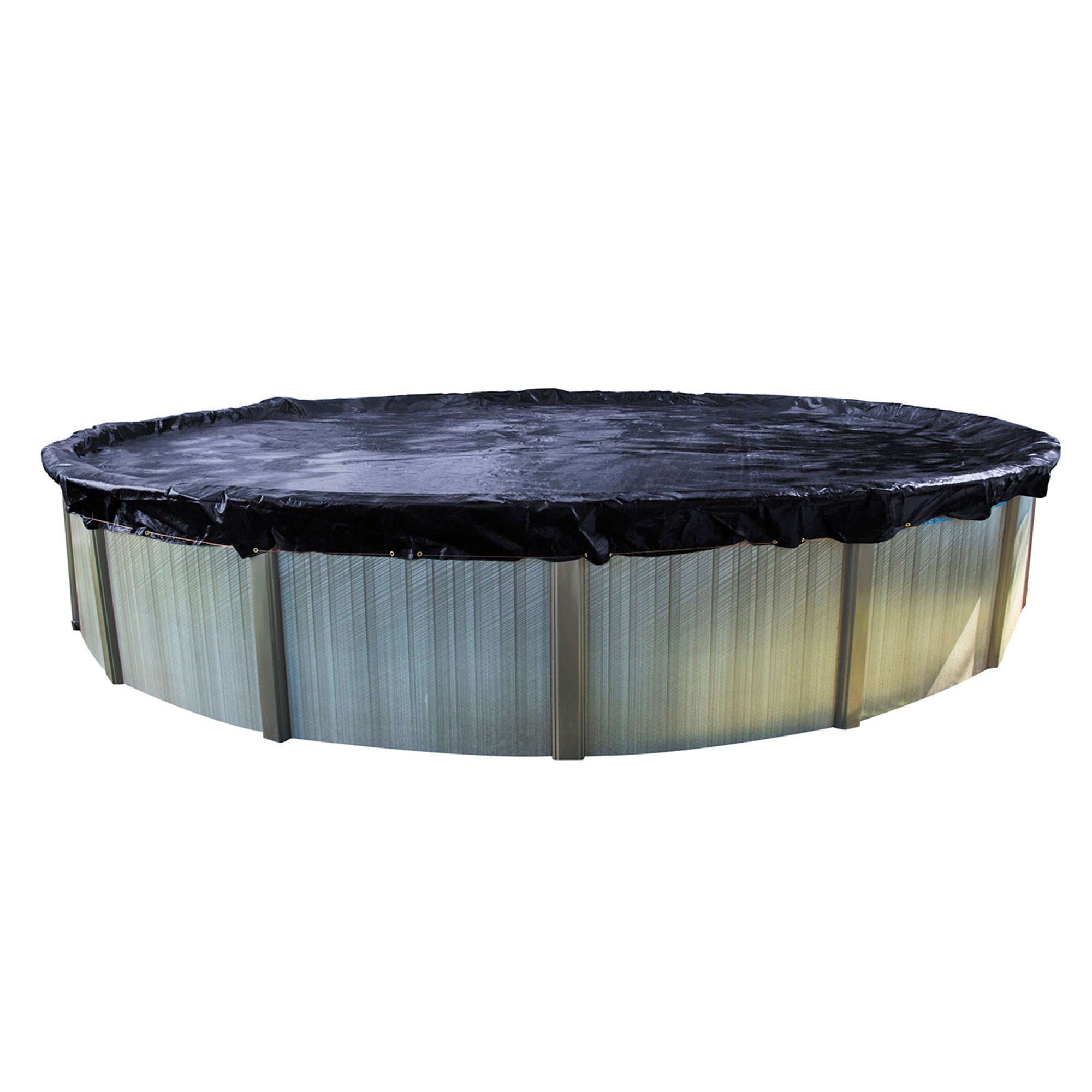 Swimline 24 Ft Round Above Ground Winter Pool Cover w/ 4'x8' Closing Air Pillow - Smart-nests