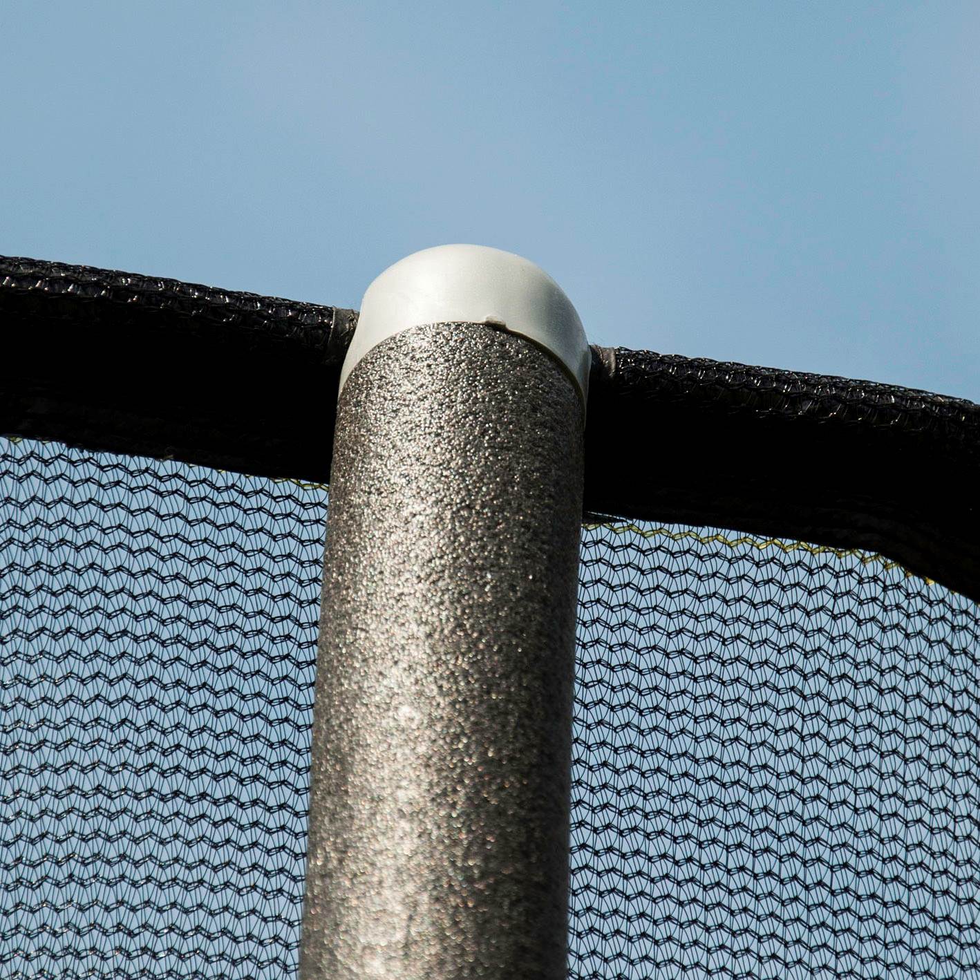 JumpKing JK15VC2 15 Foot Outdoor Trampoline & Safety Net Enclosure Kit, Blue - Smart-nests