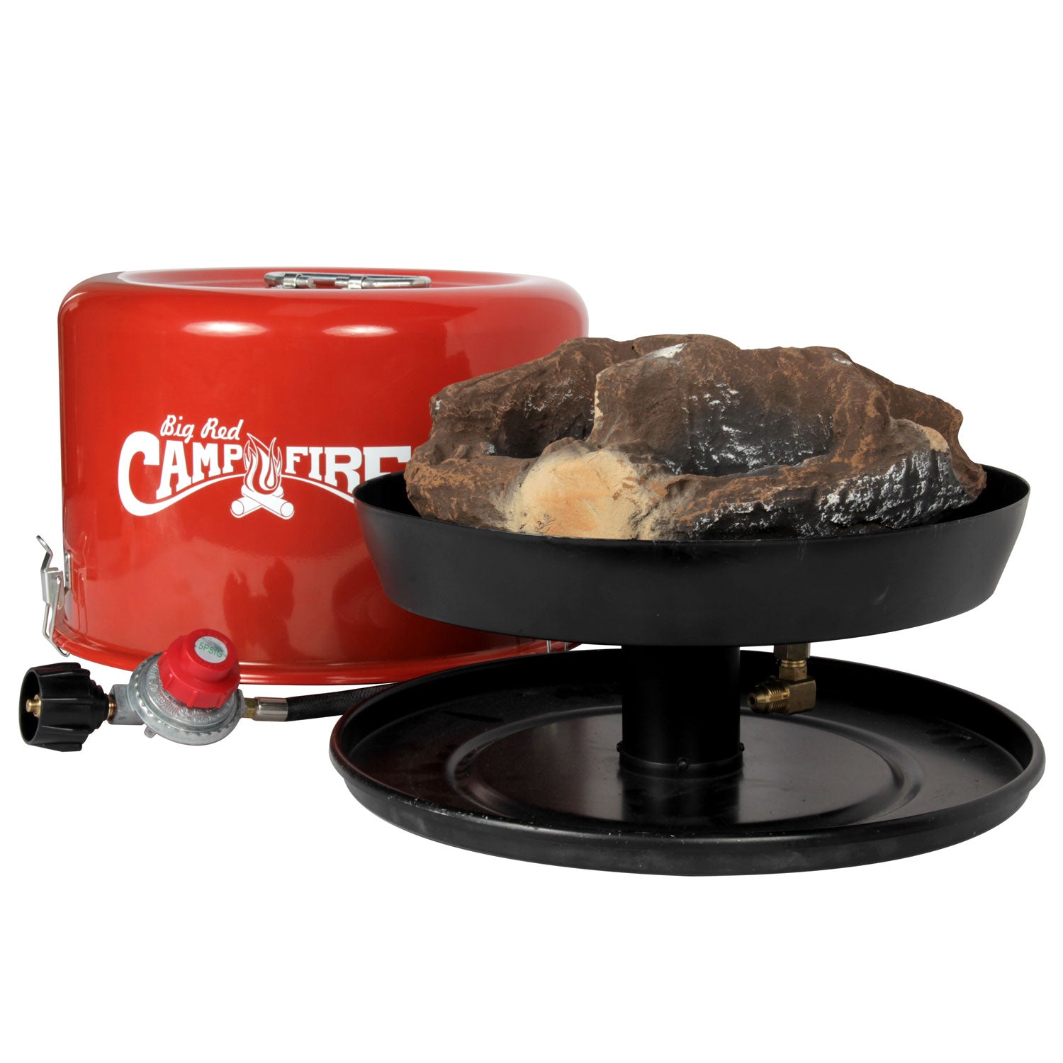 Camco Big Red Outdoor Portable Tabletop Propane Heater Fire Pit, 13.25 Inch - Smart-nests