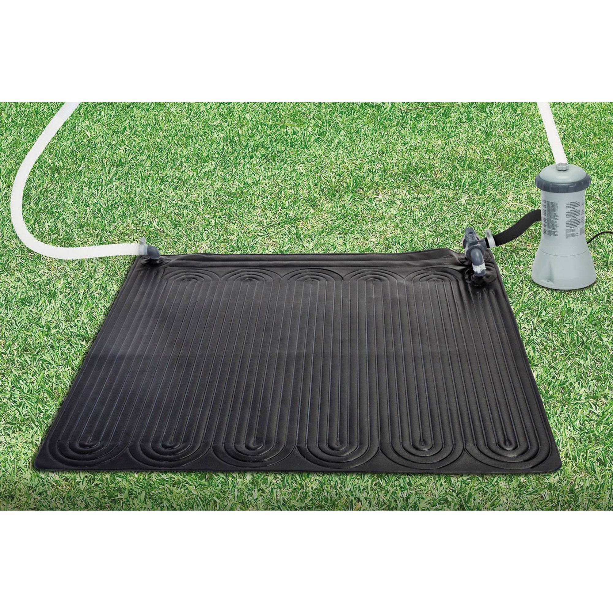 Intex Solar Water Heater Mat for 8,000 Gallon Above Ground Swimming Pool, Black - Smart-nests