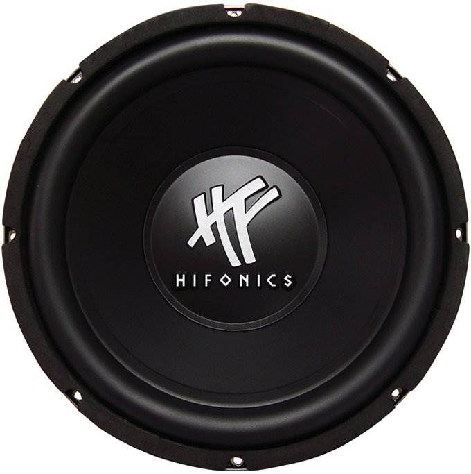 HIFONICS 12" 1600W Car Audio Subwoofer Speaker, 2 Pack & QPower Ported Enclosure - Smart-nests