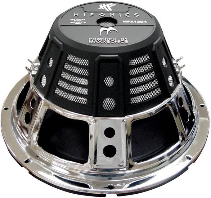 HIFONICS 12" 1600W Car Audio Subwoofer Speaker, 2 Pack & QPower Ported Enclosure - Smart-nests